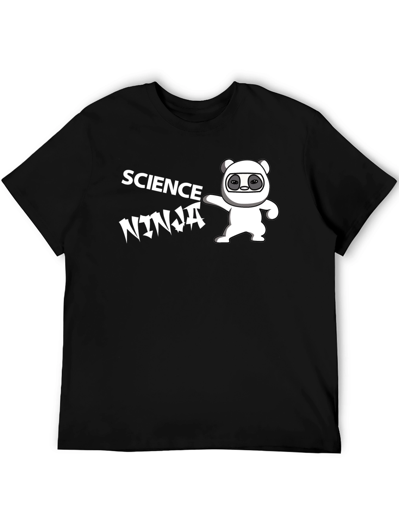 Science Ninja T-Shirt - Unique Graphic Tee