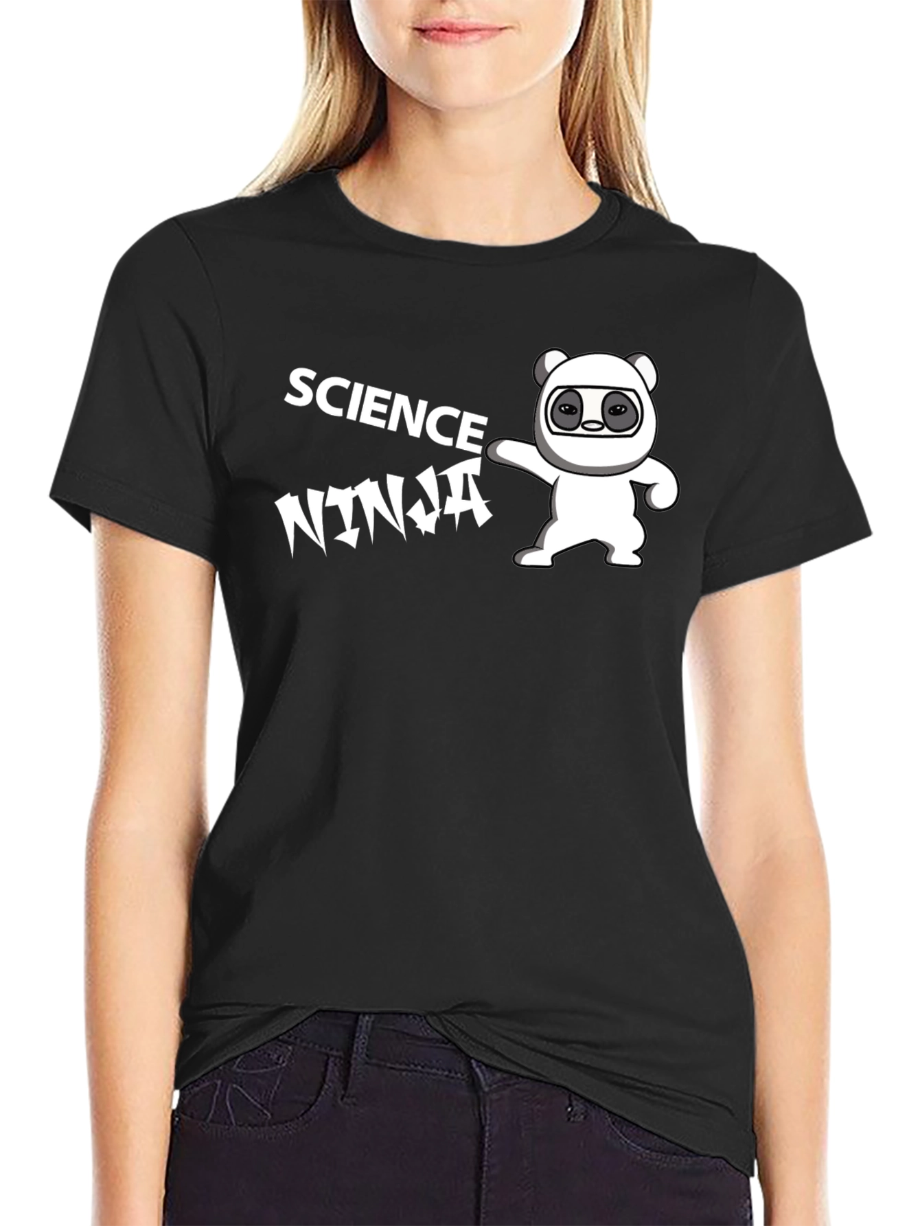 Science Ninja T-Shirt - Unique Graphic Tee