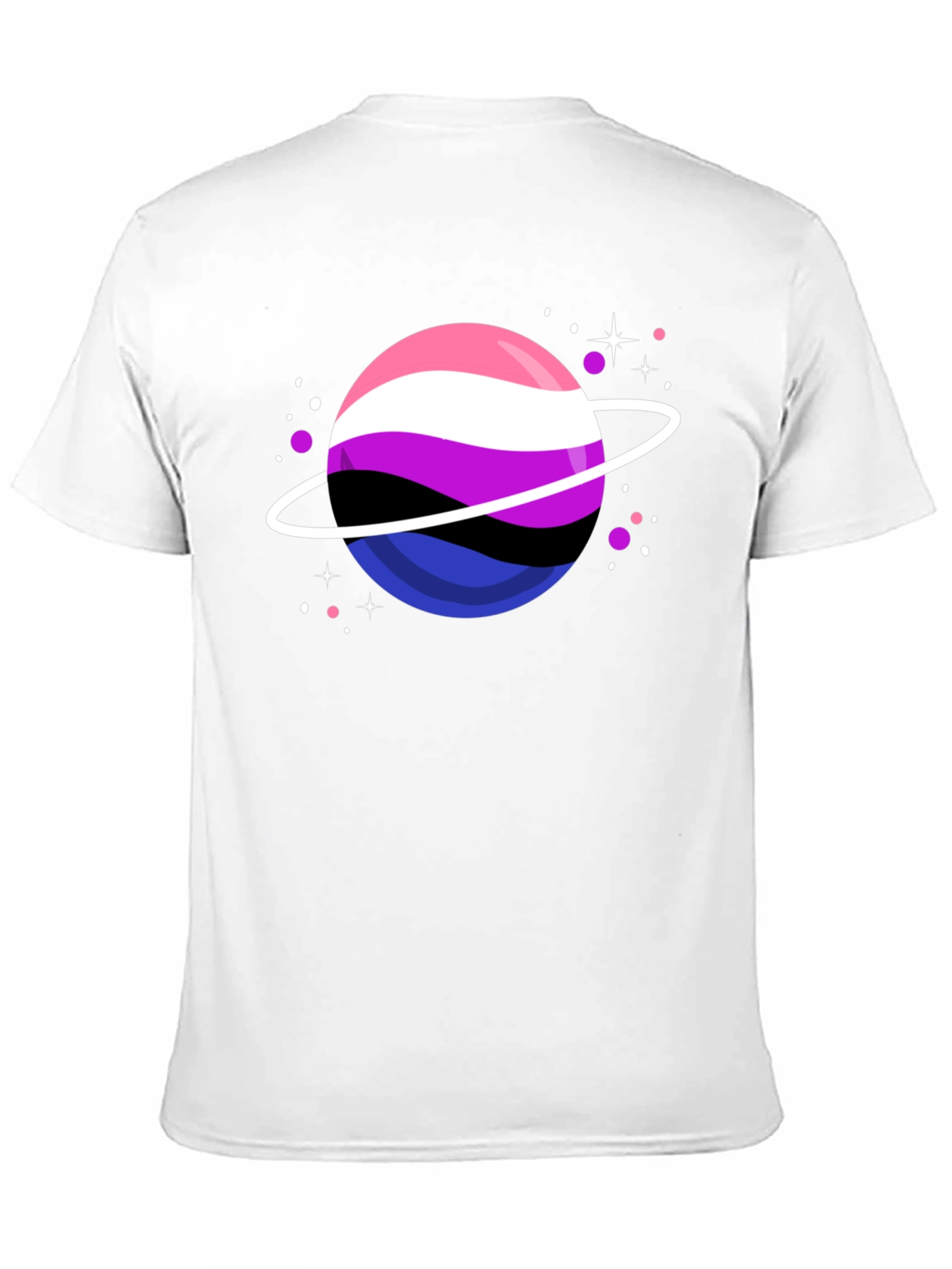 Genderqueer Pride Planet T-Shirt