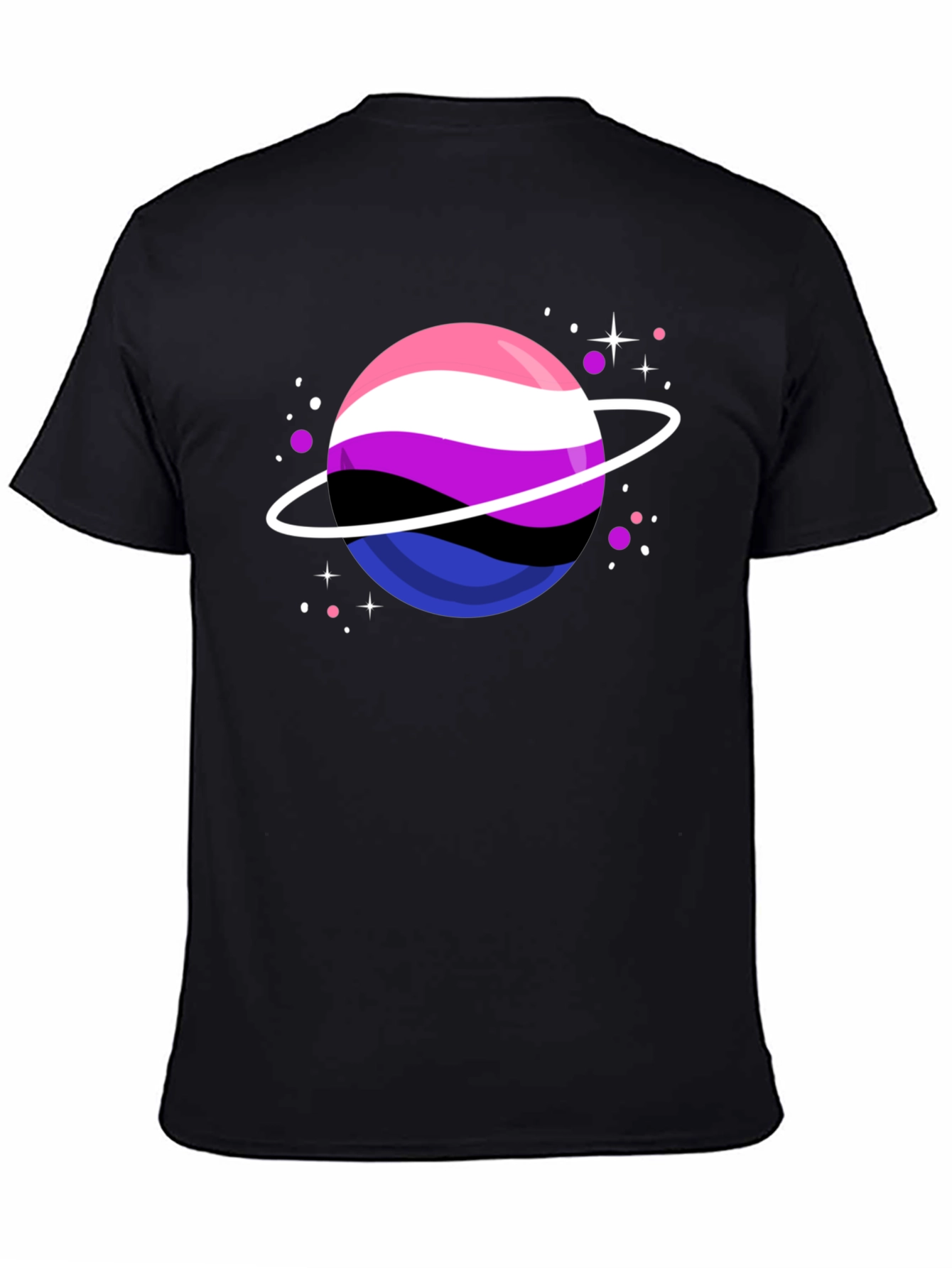 Genderqueer Pride Planet T-Shirt