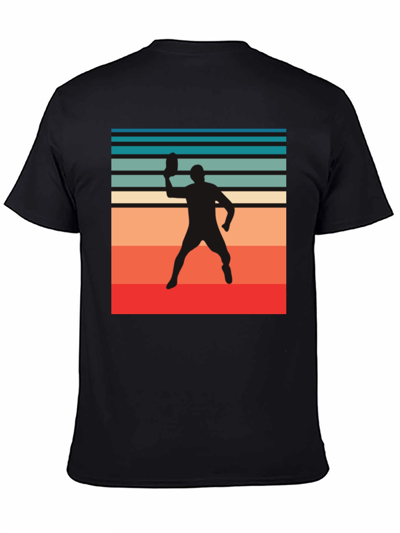 Retro Pickleball Player Graphic Tee