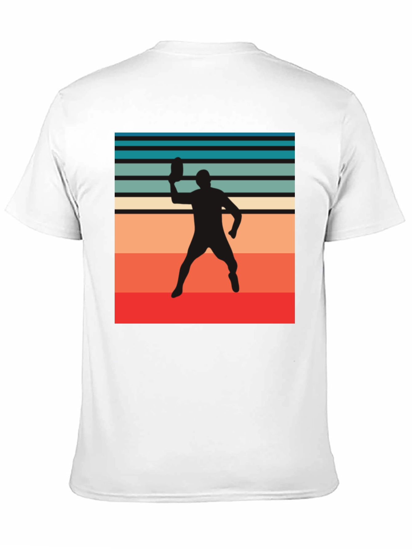 Retro Pickleball Player Graphic Tee
