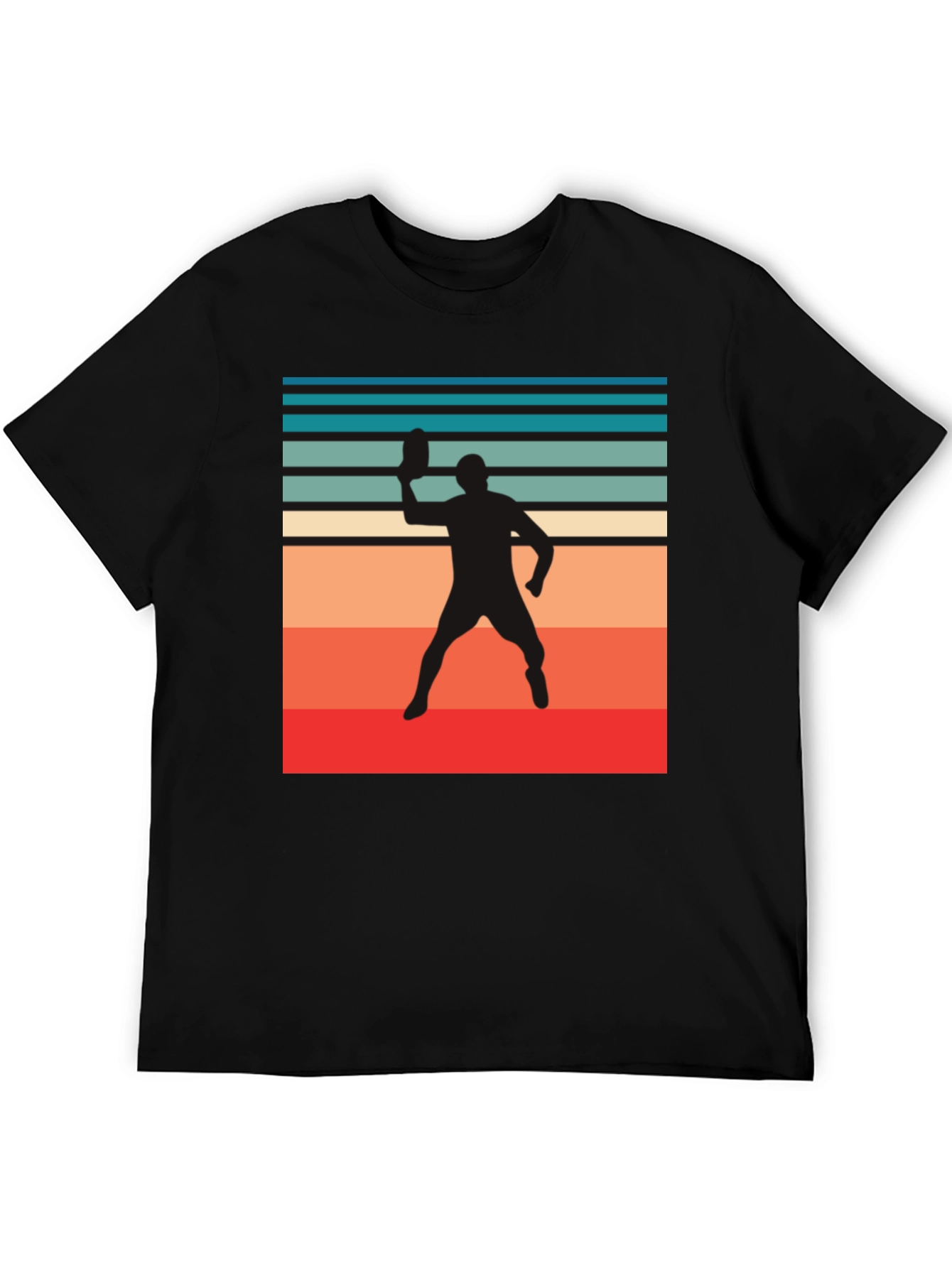 Retro Pickleball Player Graphic Tee