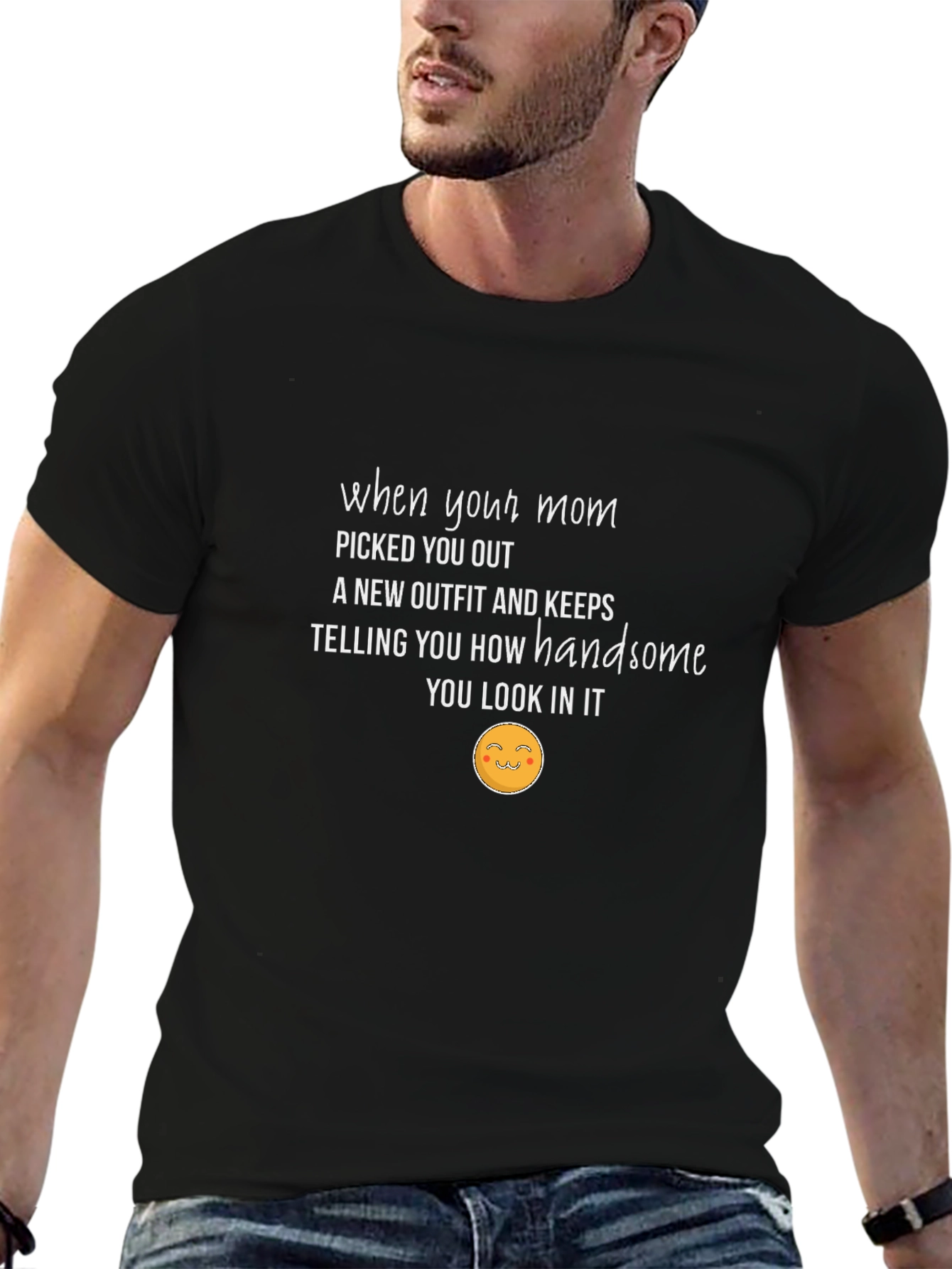 Funny Mom Picked My Outfit Graphic T-Shirt