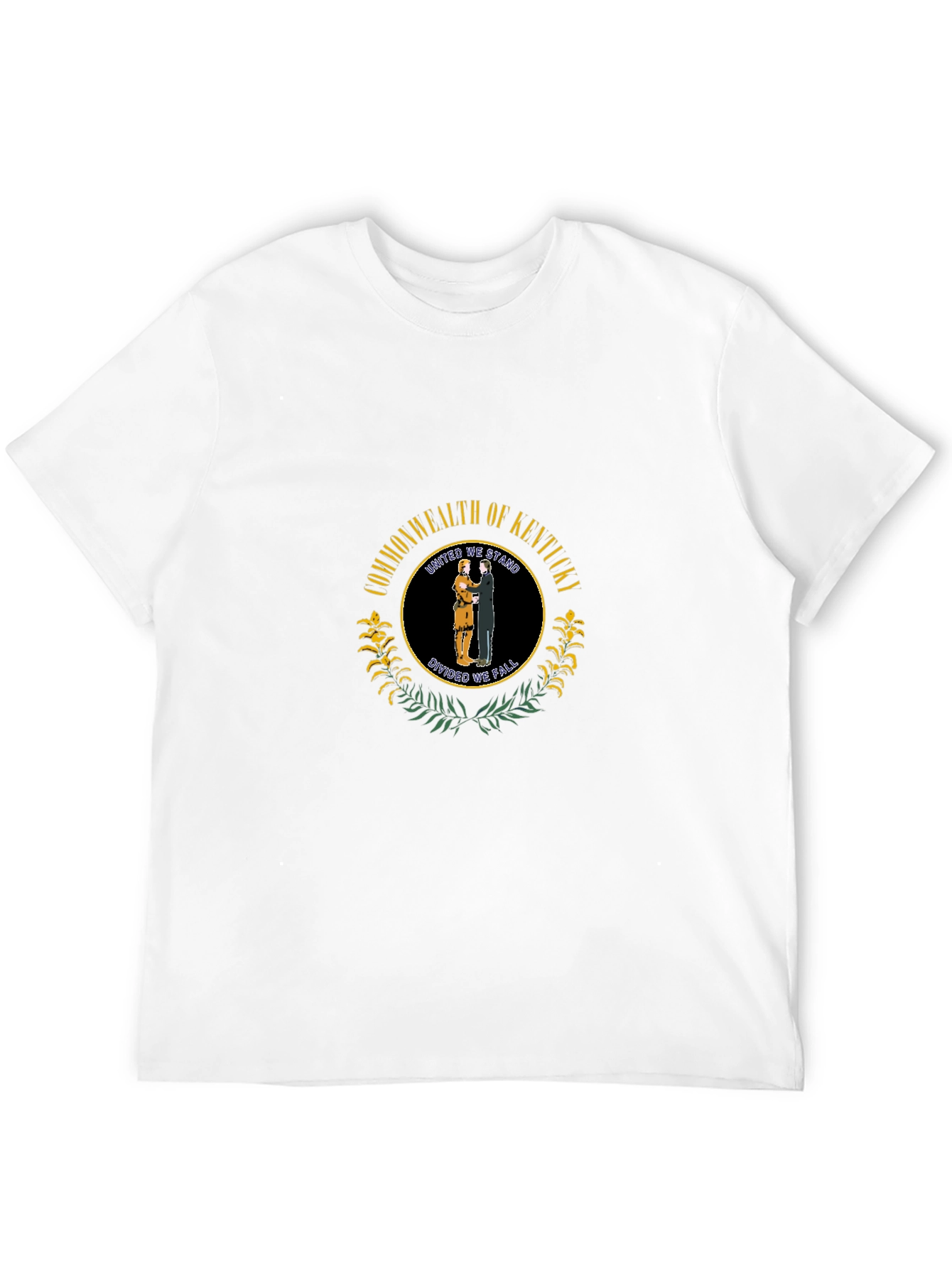 Kentucky State Seal Black T-Shirt