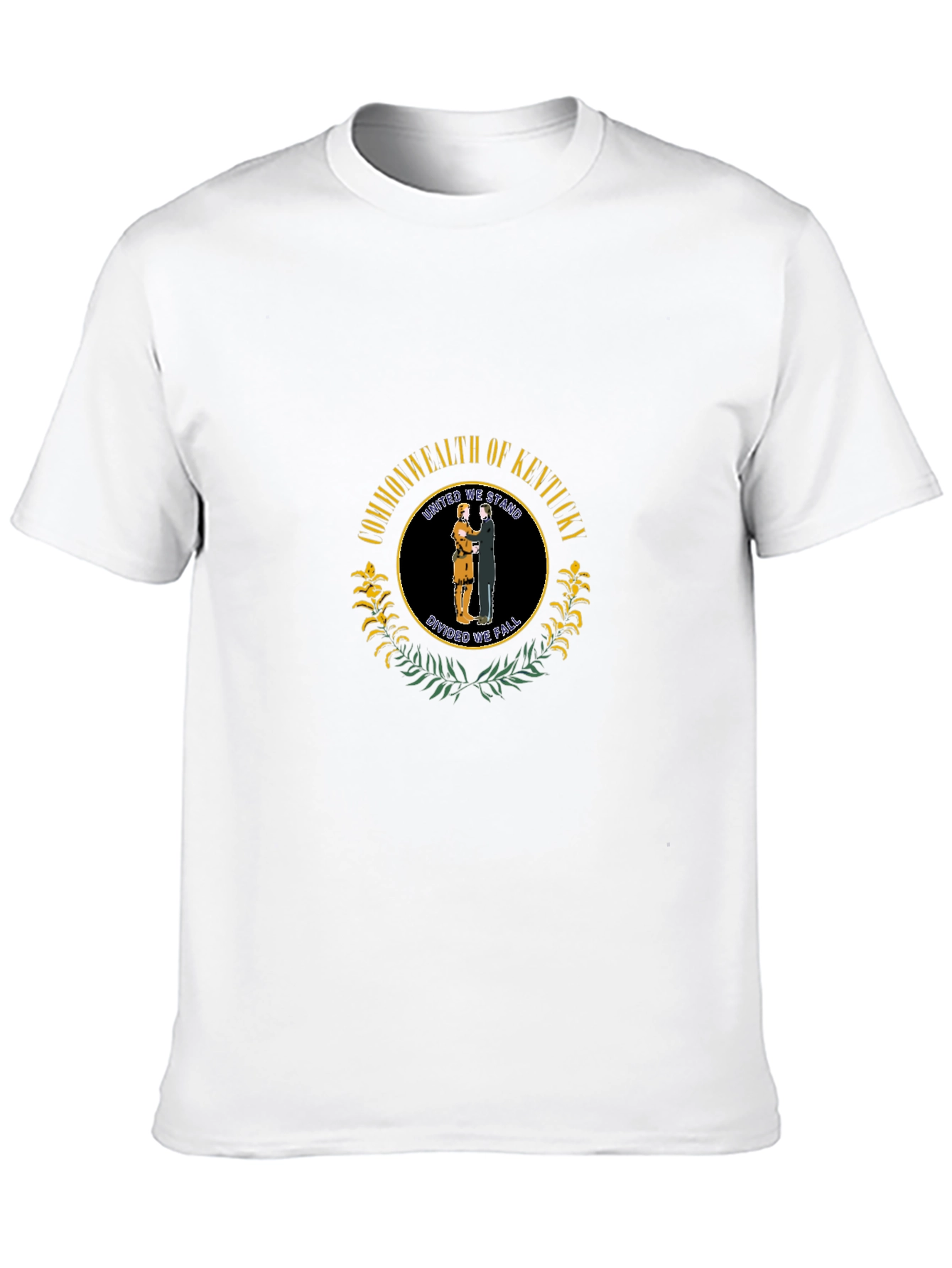 Kentucky State Seal Black T-Shirt