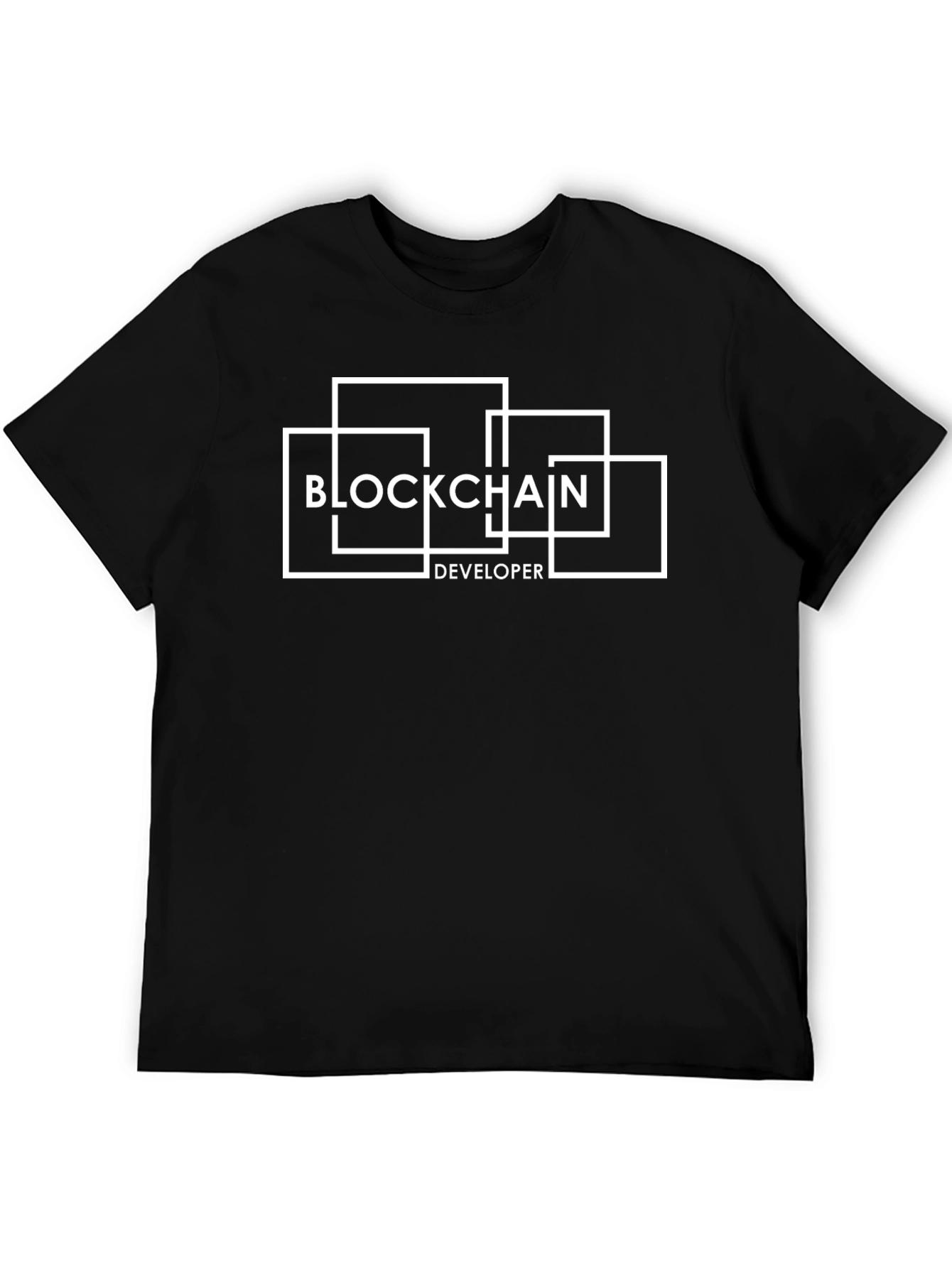 Blockchain Developer T-Shirt - Black