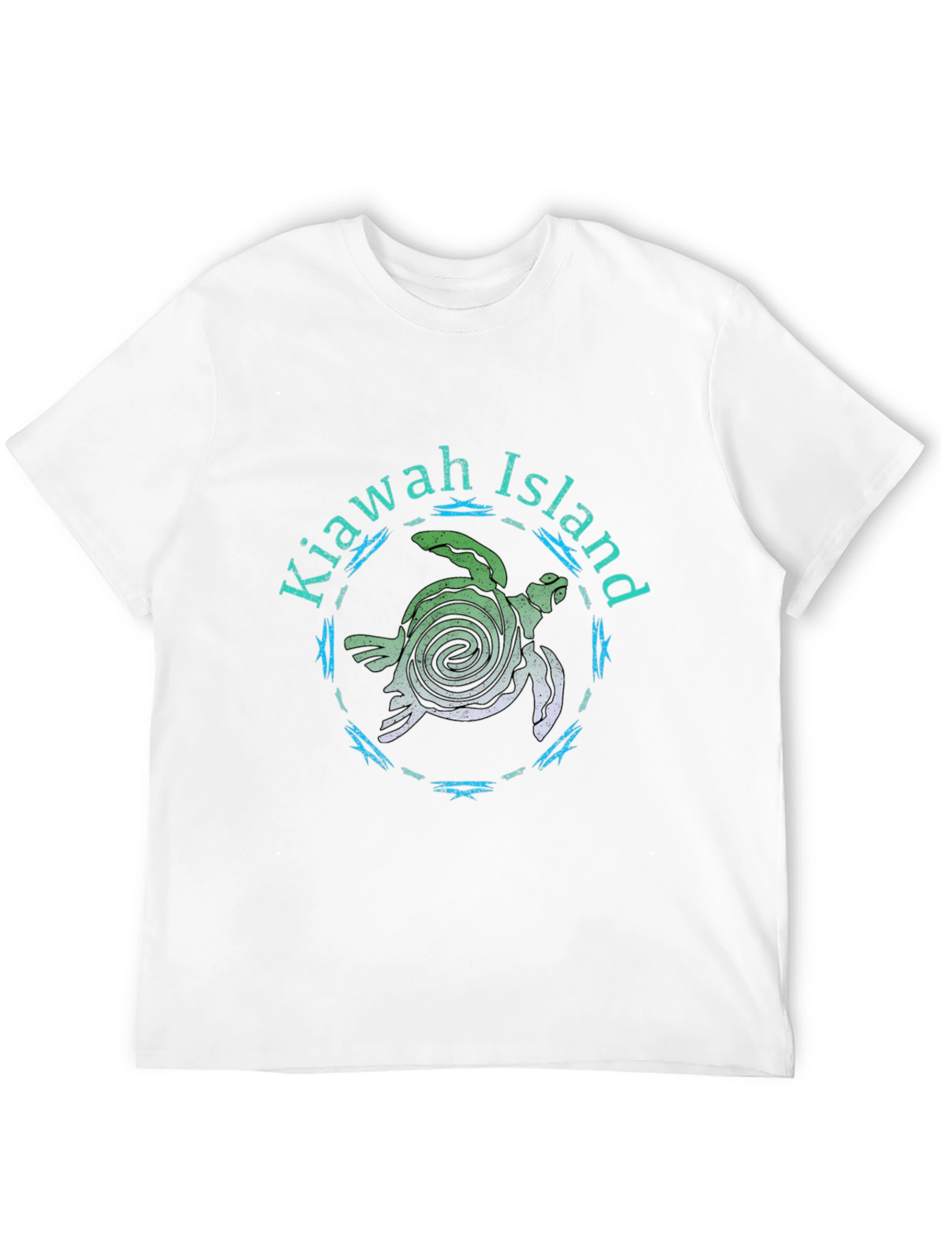 Kiawah Island Turtle Tee - Black Graphic T-Shirt