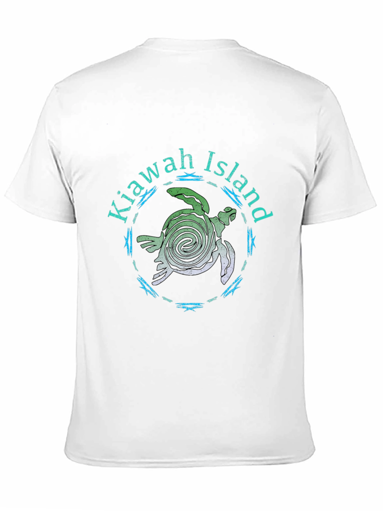 Kiawah Island Turtle Tee - Black Graphic T-Shirt