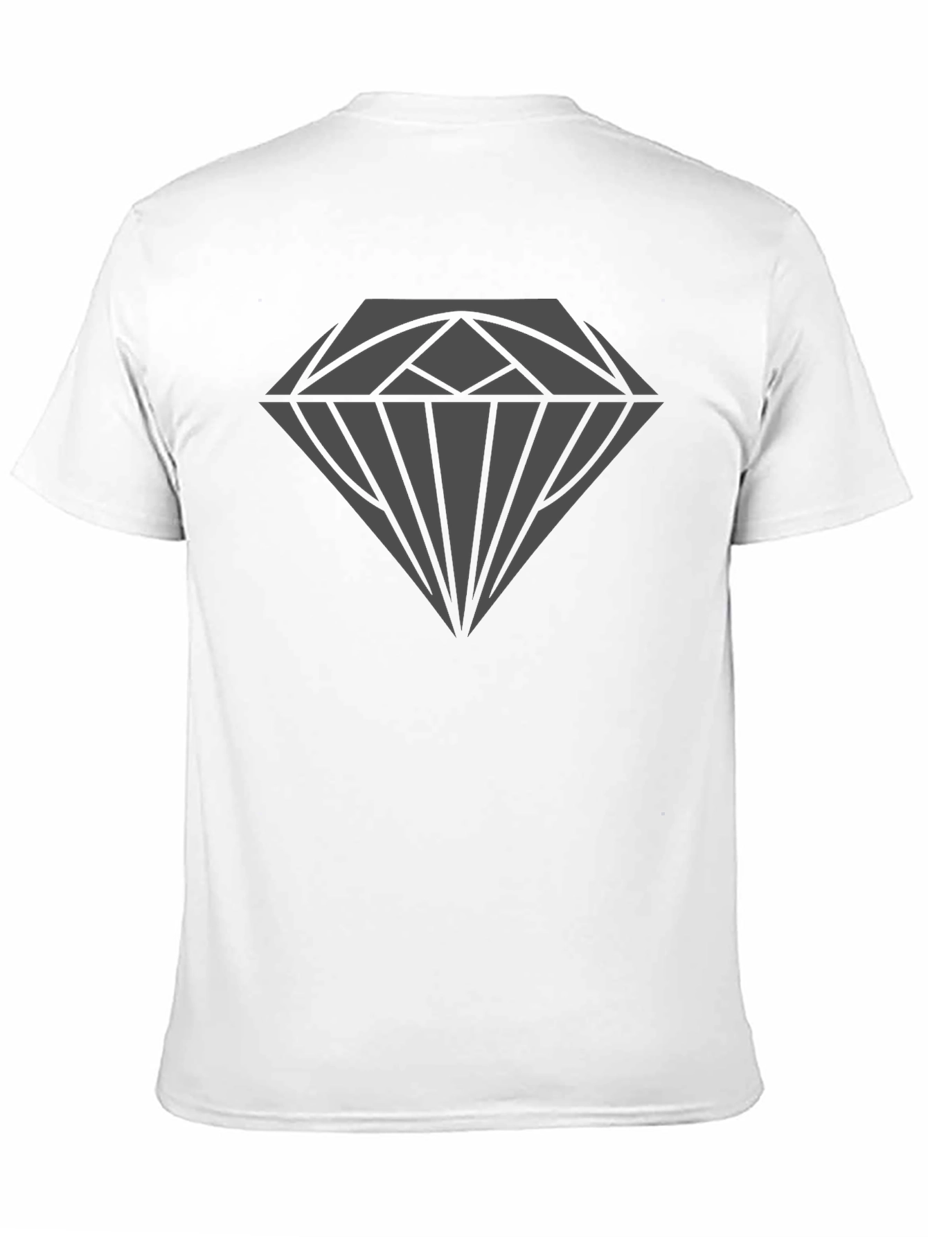 Mens Black Diamond Graphic T-Shirt