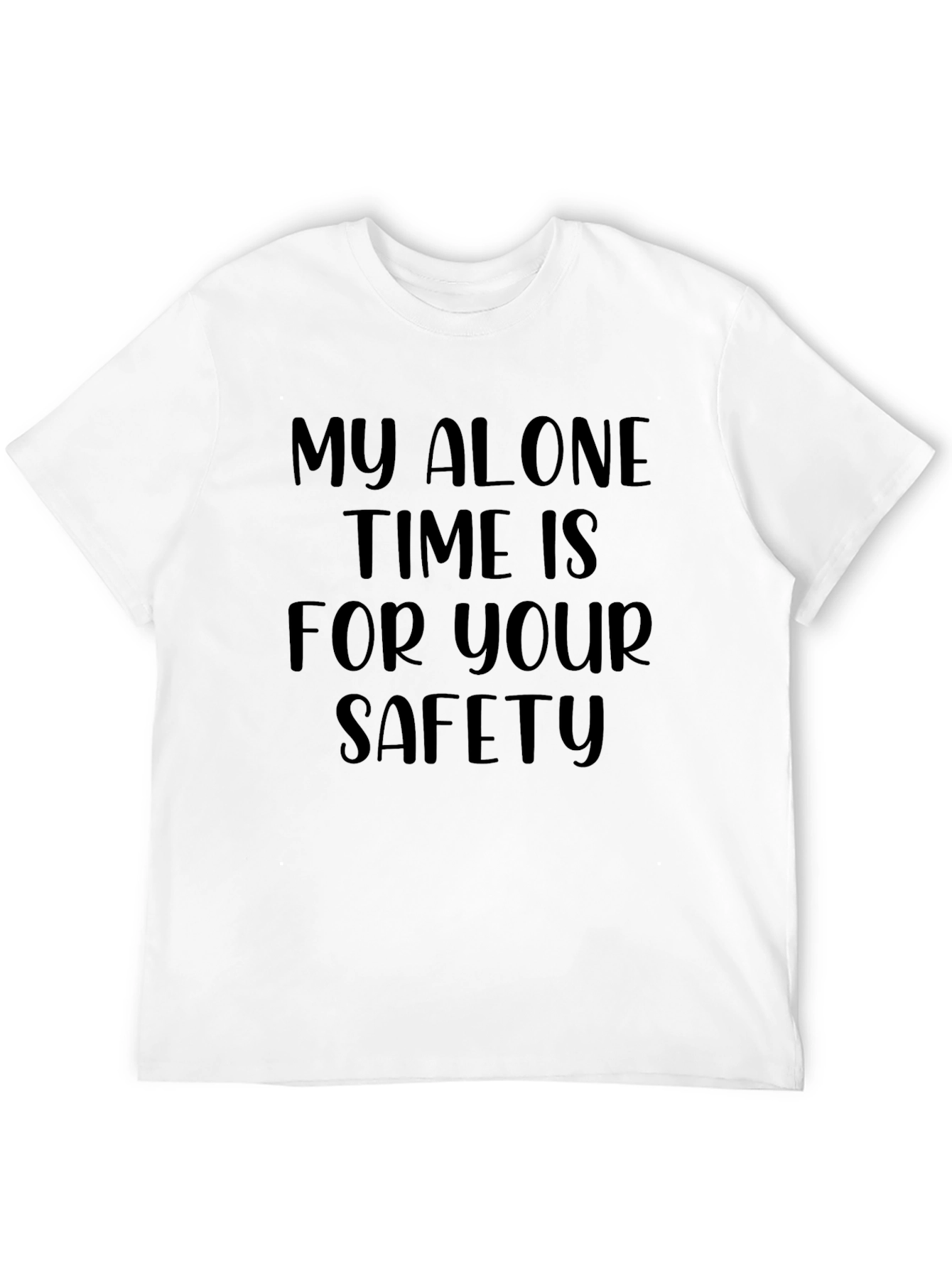 Alone Time Safety Graphic Tee