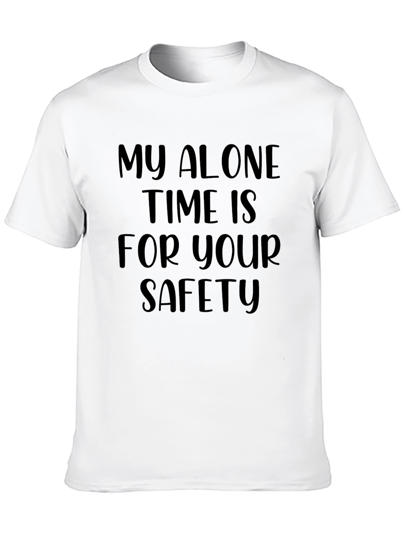 Alone Time Safety Graphic Tee
