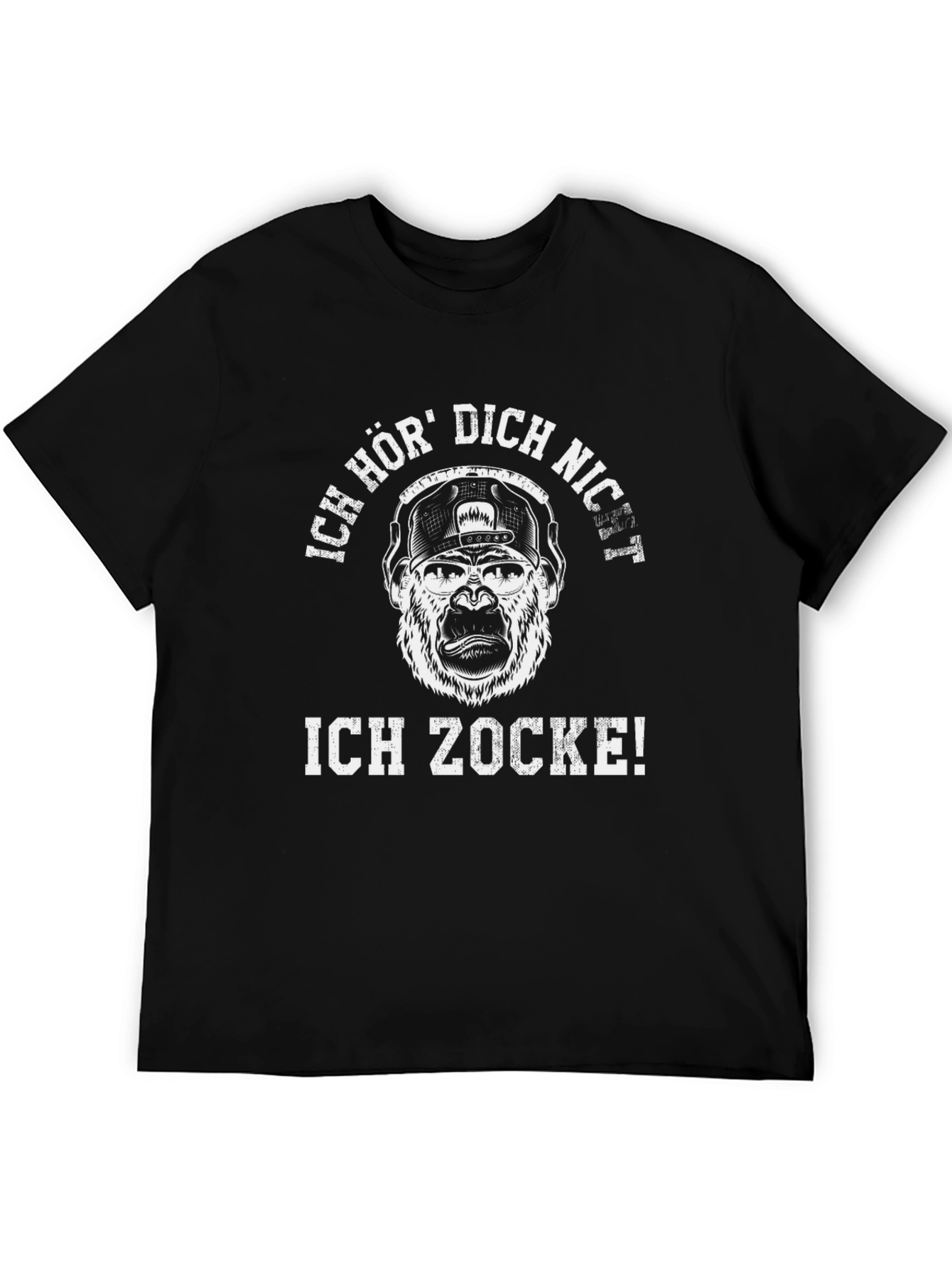 Ich Hor Dich Nicht Ich Zocke T-Shirt
