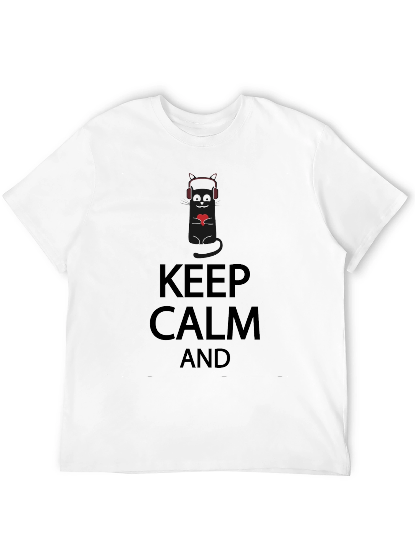 Keep Calm Cat T-Shirt