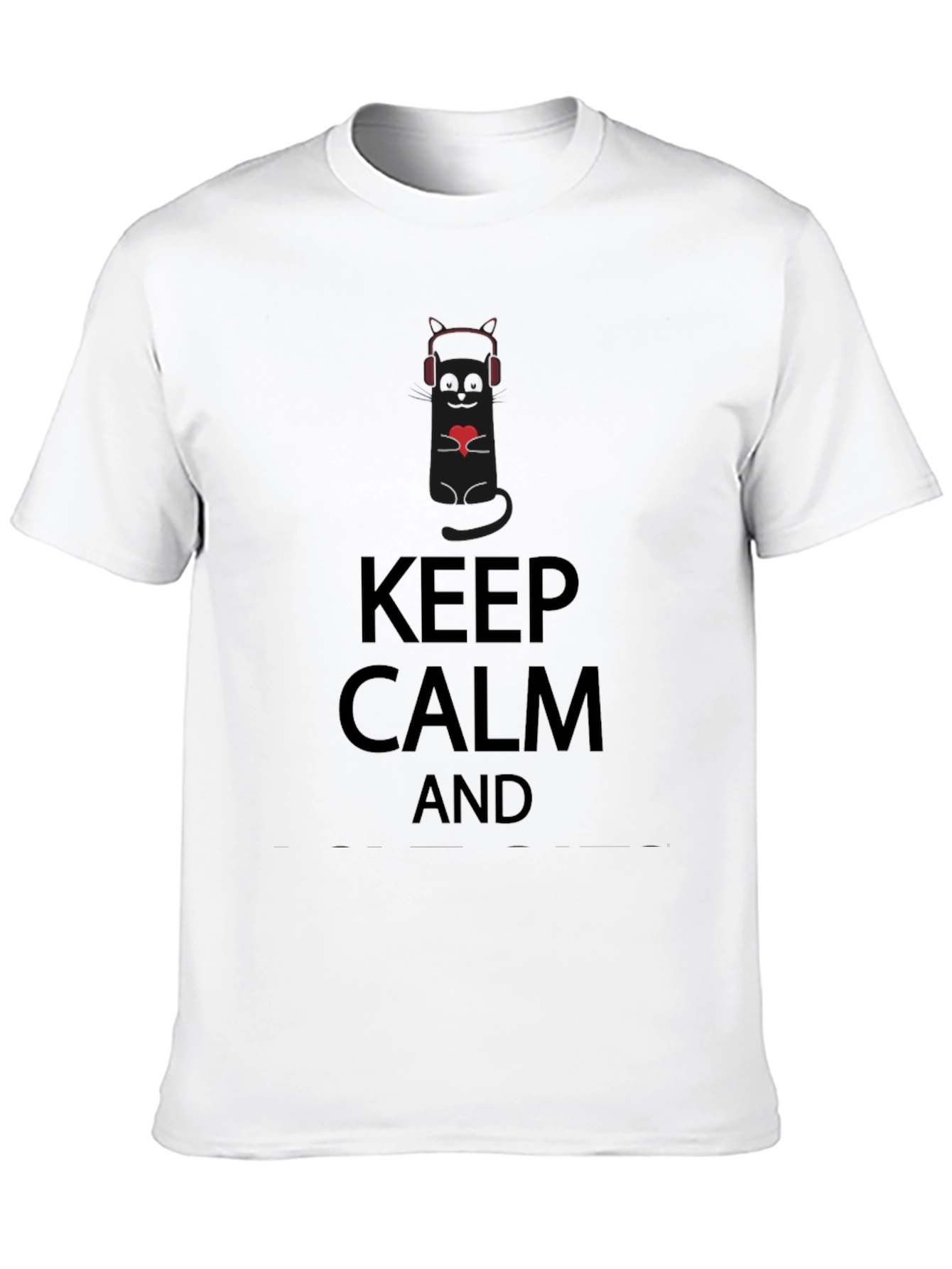 Keep Calm Cat T-Shirt