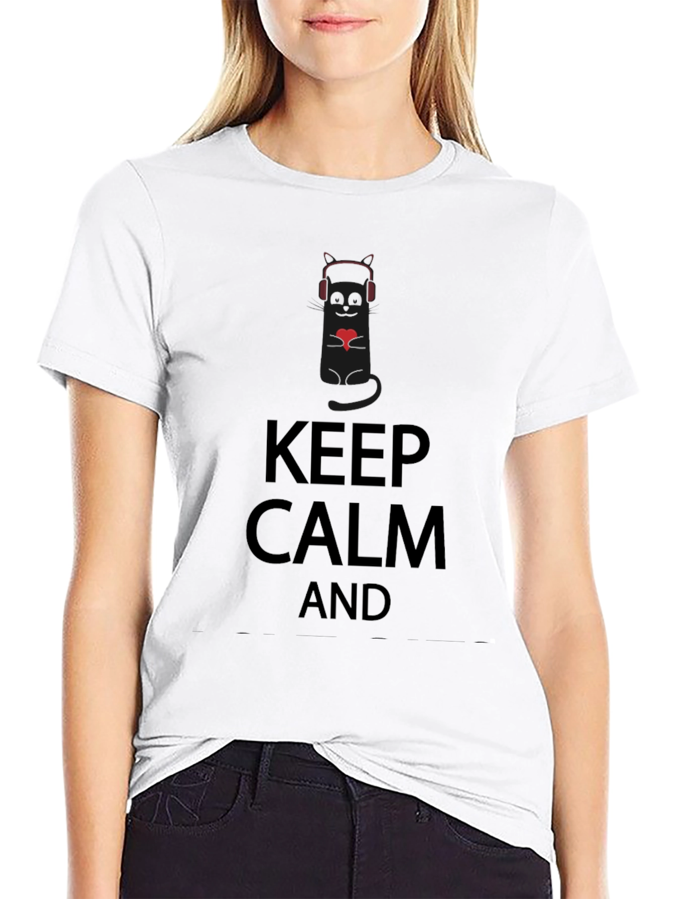 Keep Calm Cat T-Shirt