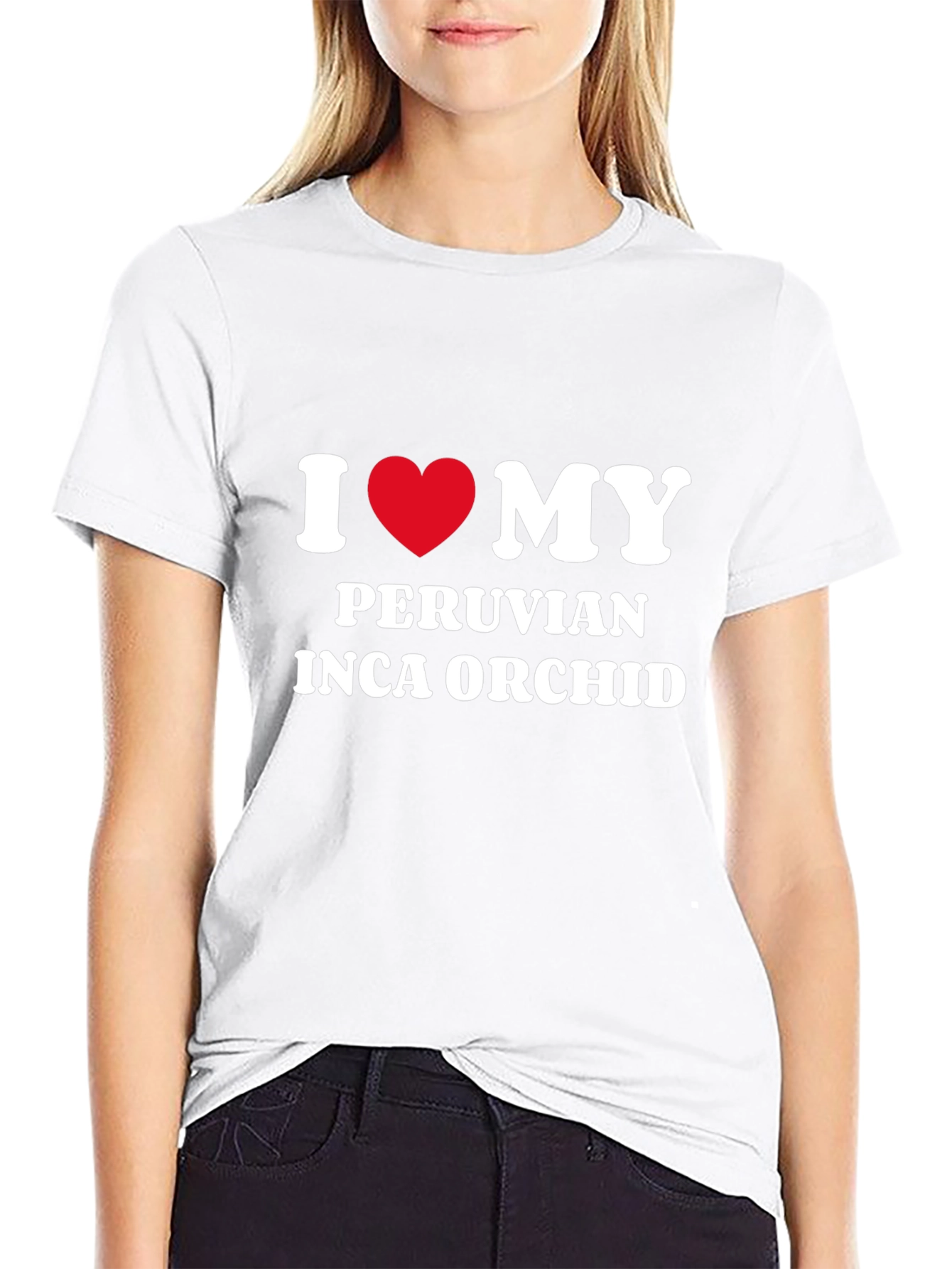 I Heart My Peruvian Inca Orchid T-Shirt
