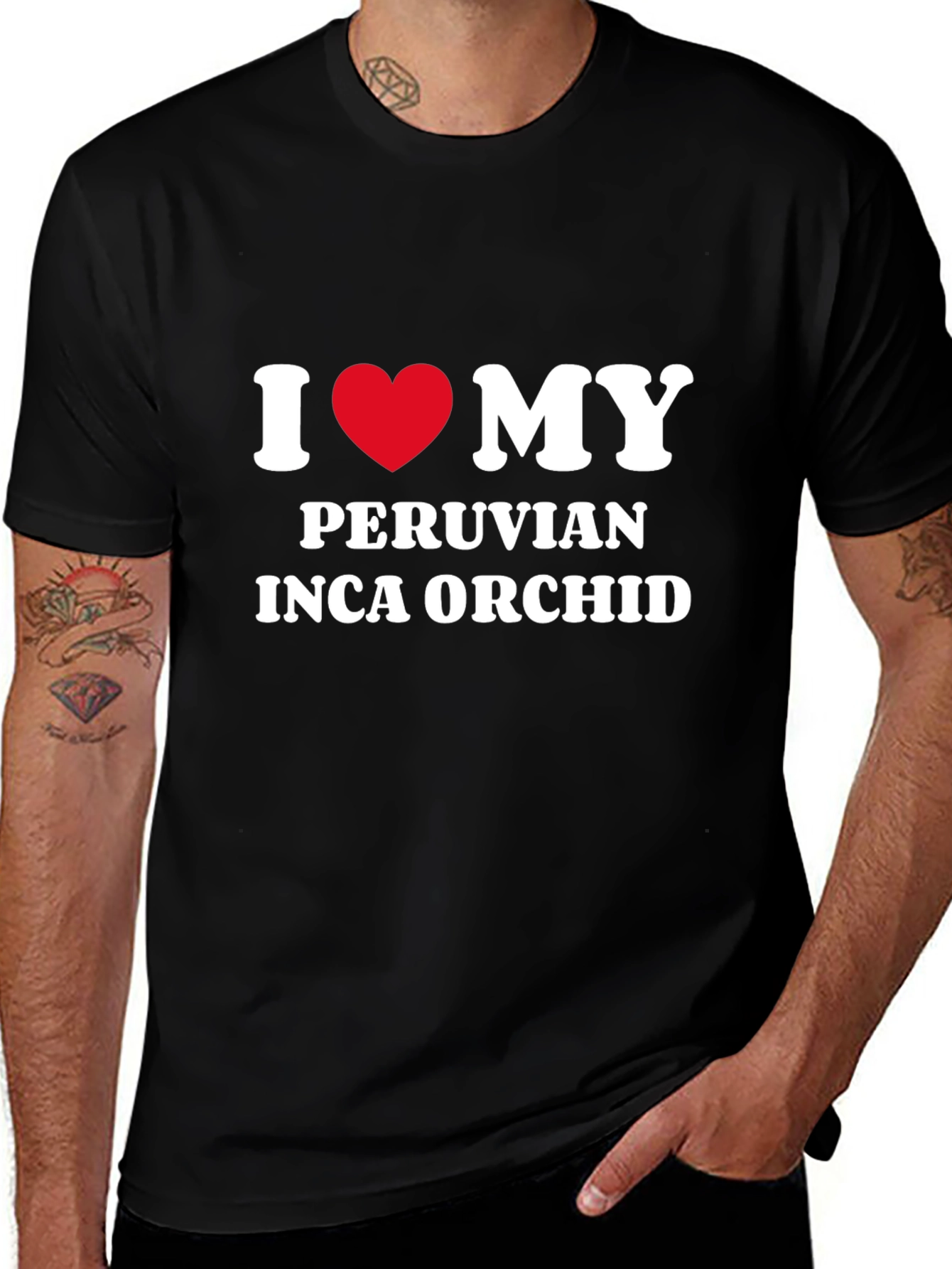 I Heart My Peruvian Inca Orchid T-Shirt