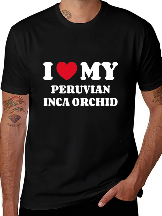 I Heart My Peruvian Inca Orchid T-Shirt