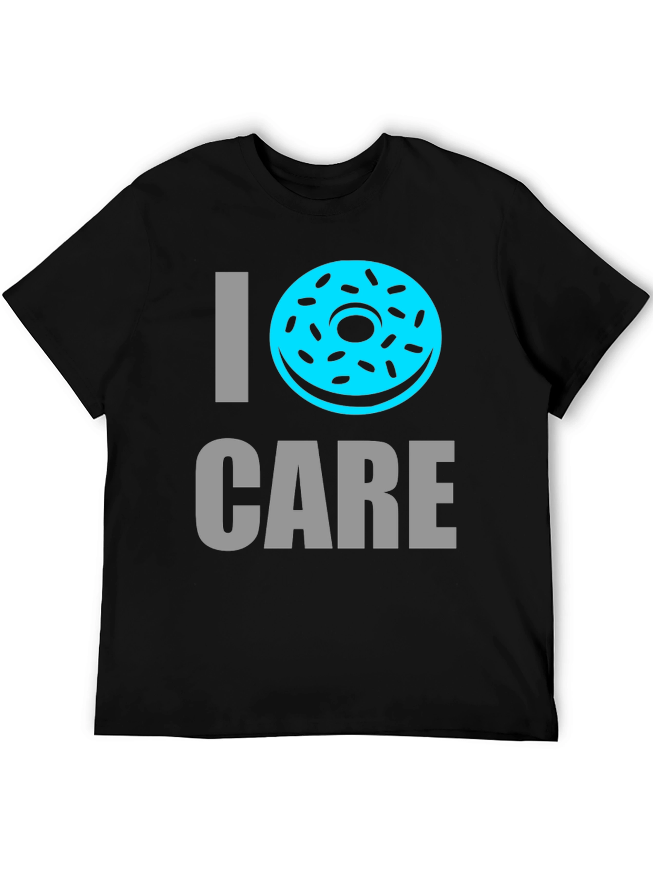 I Donut Care T-Shirt - Funny Novelty Tee