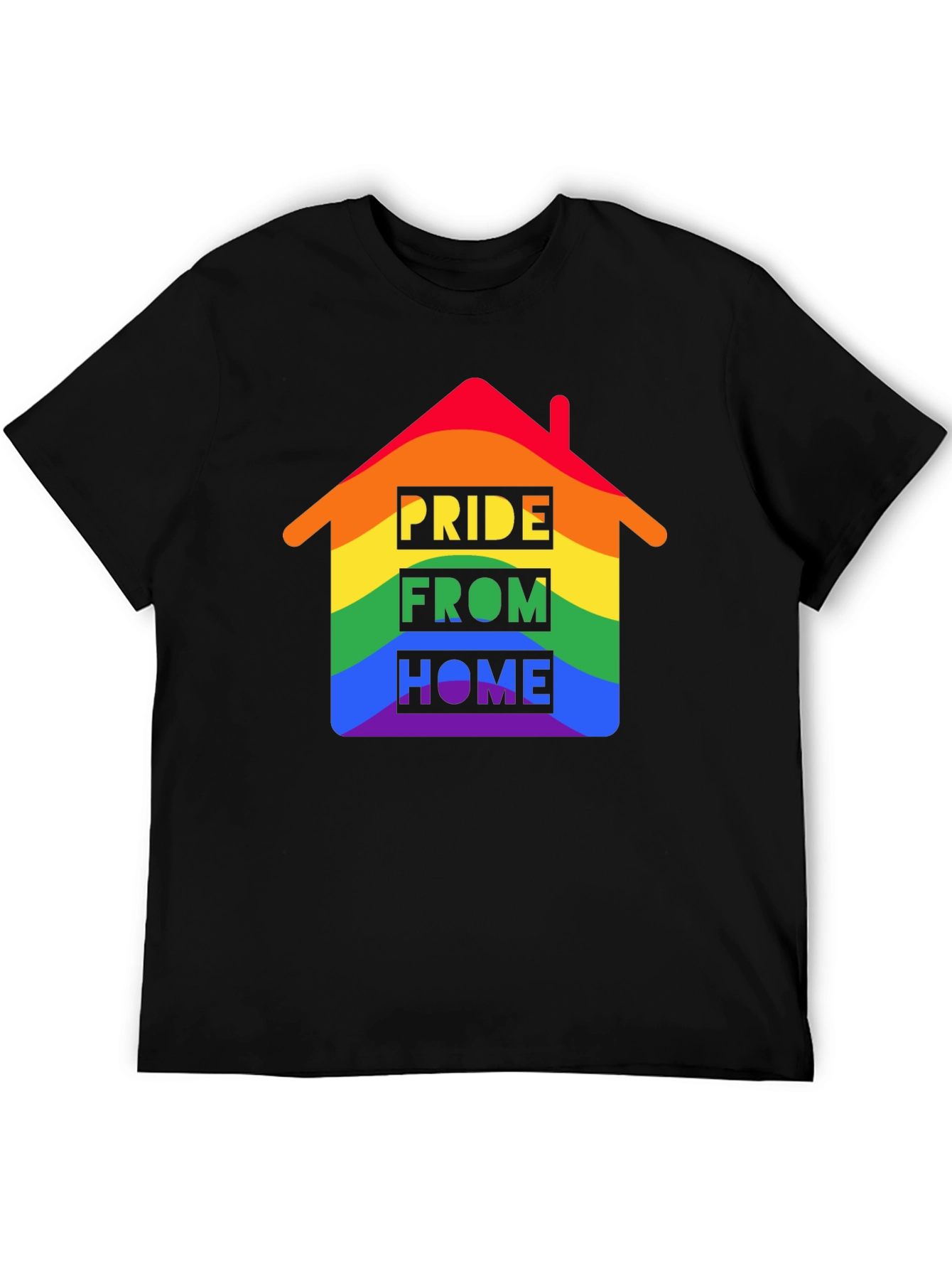 Pride From Home Graphic T-Shirt