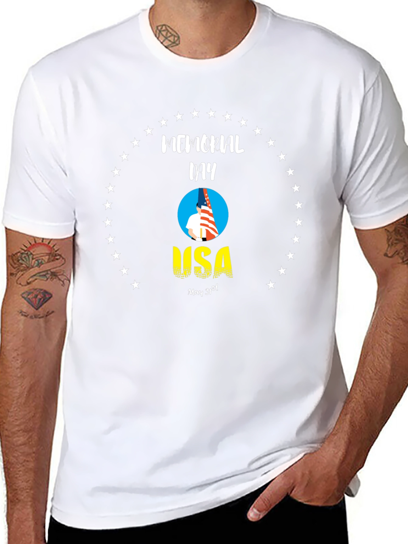 Memorial Day USA T-Shirt - May 31st