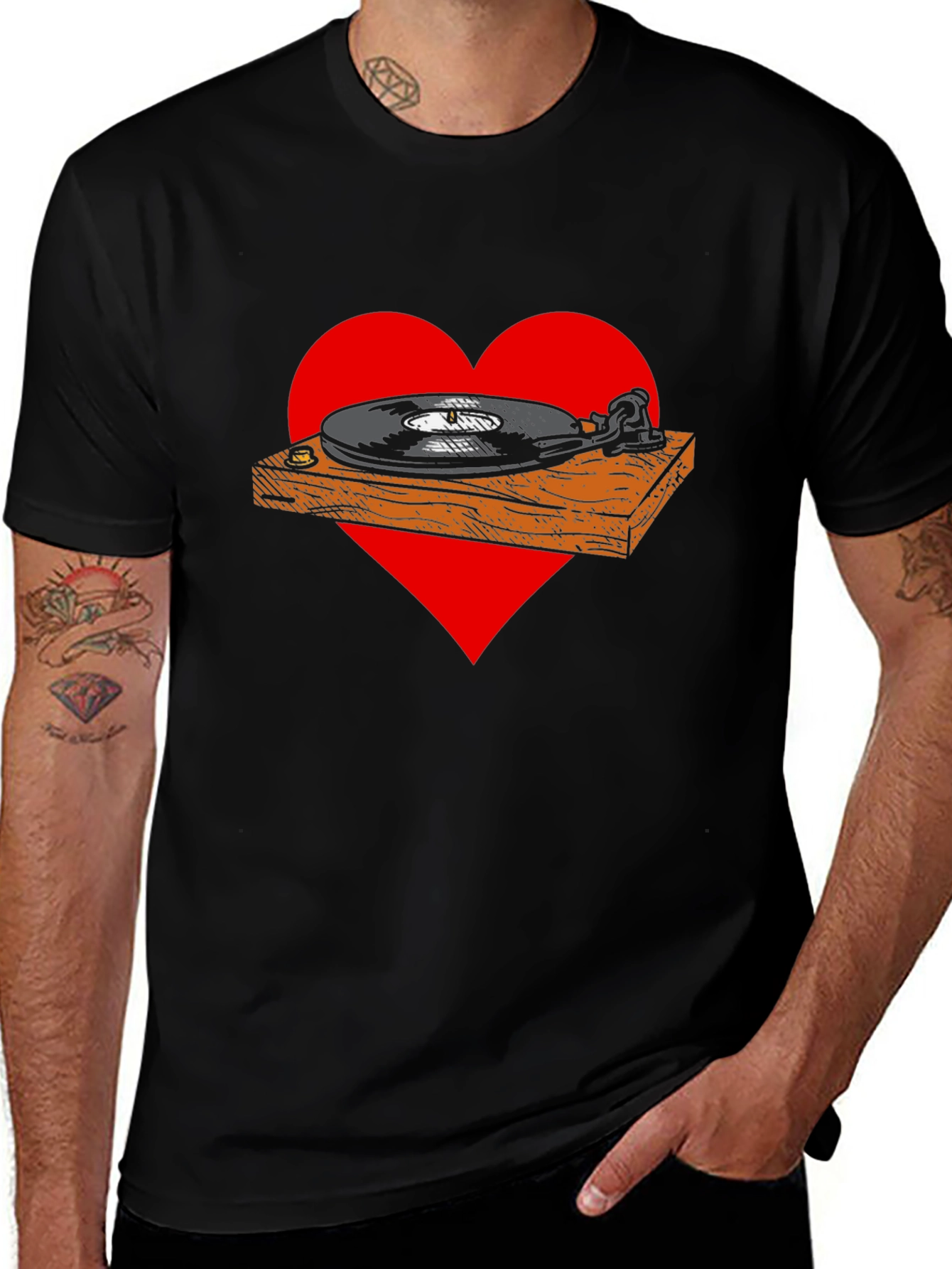Vinyl Love T-Shirt - Music Lovers Tee