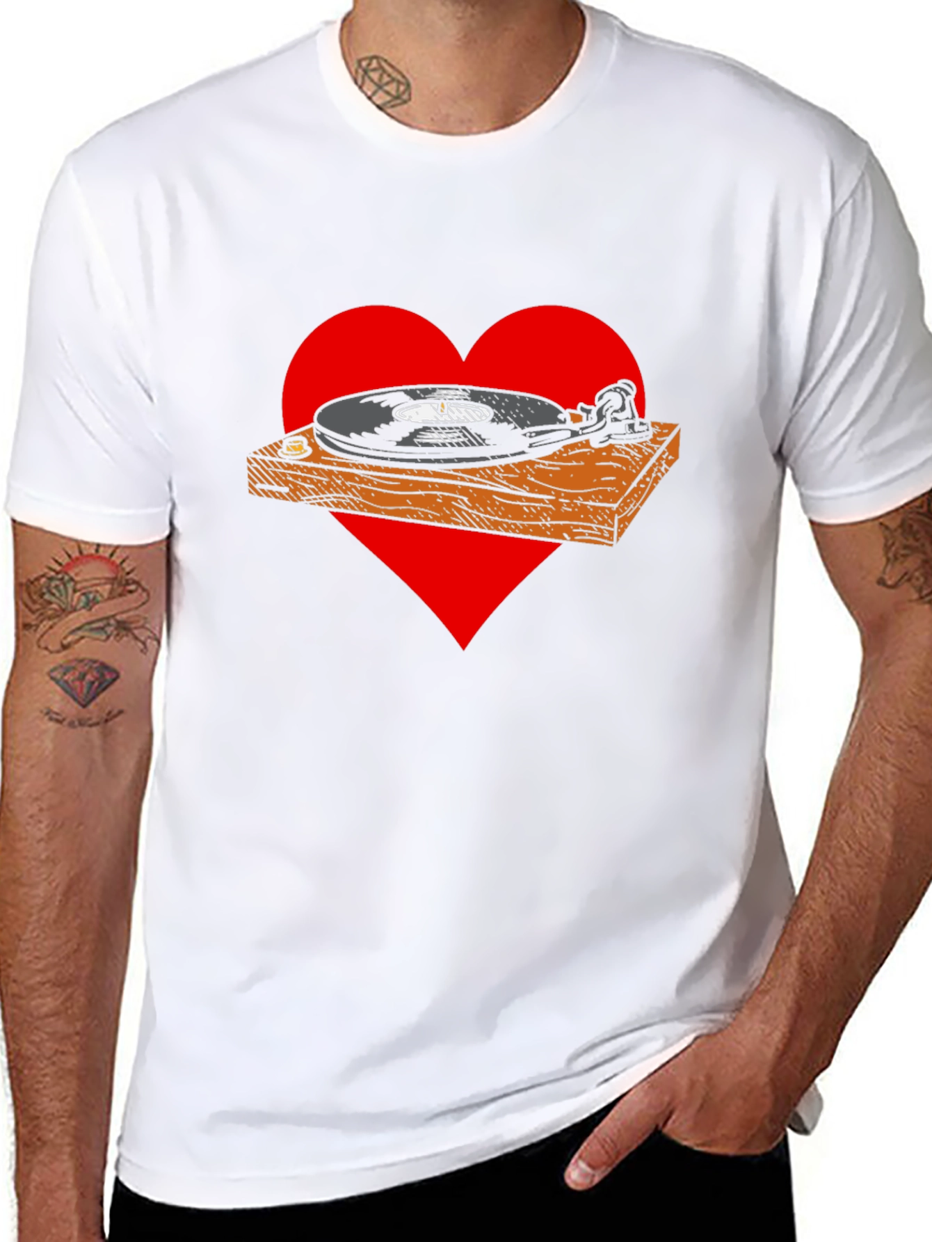 Vinyl Love T-Shirt - Music Lovers Tee