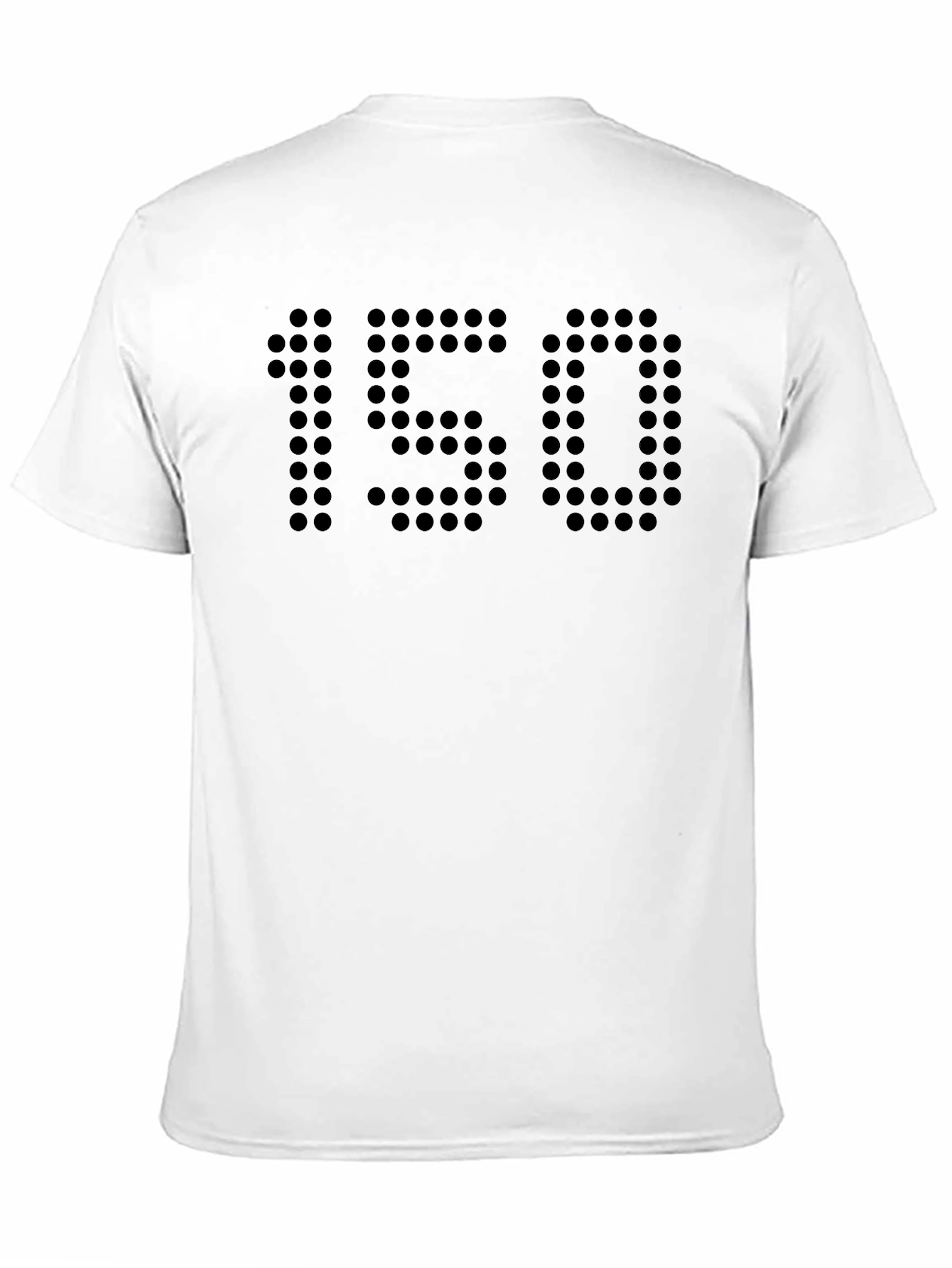 150 Pixelated Graphic Tee - Black Crewneck