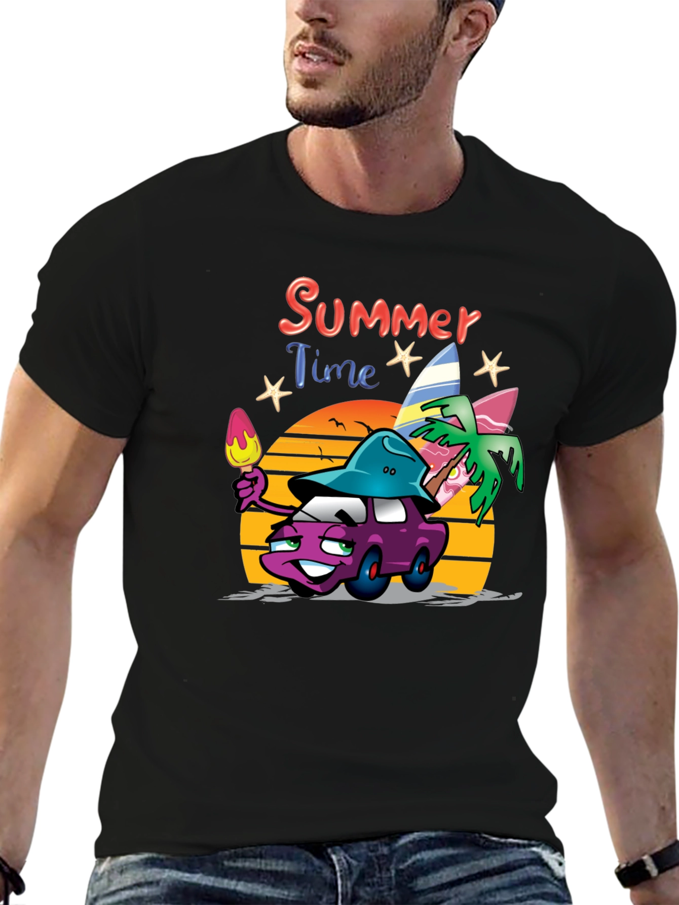 Summer Time Car T-Shirt