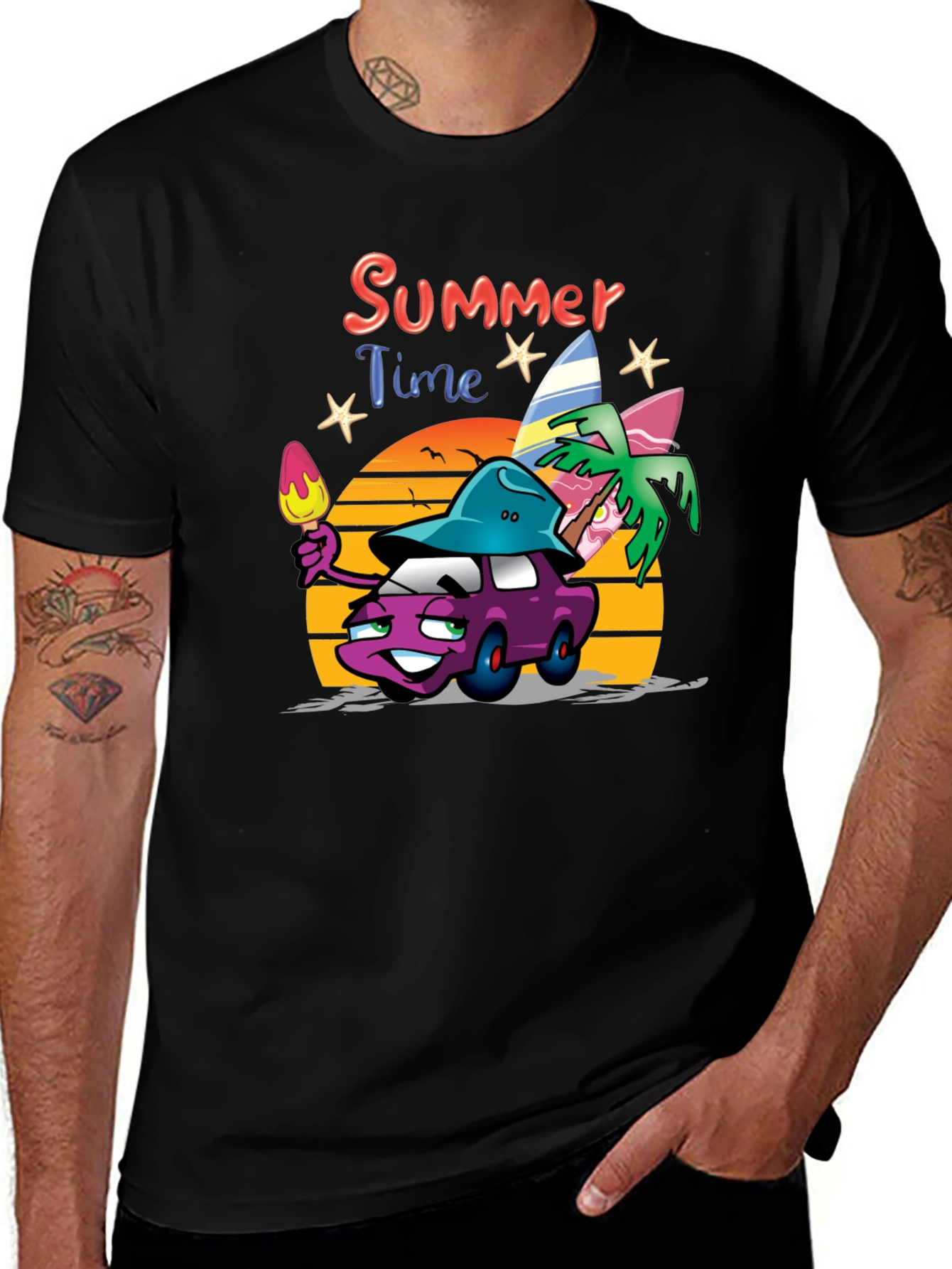 Summer Time Car T-Shirt