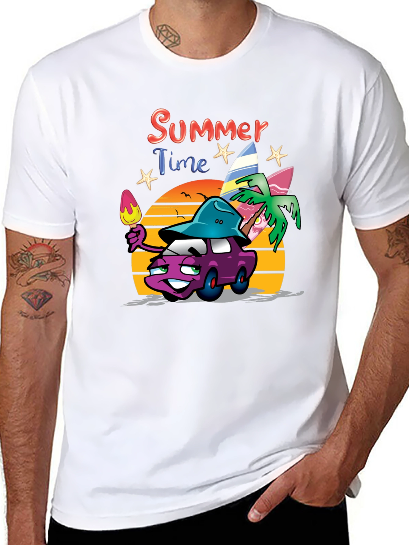 Summer Time Car T-Shirt