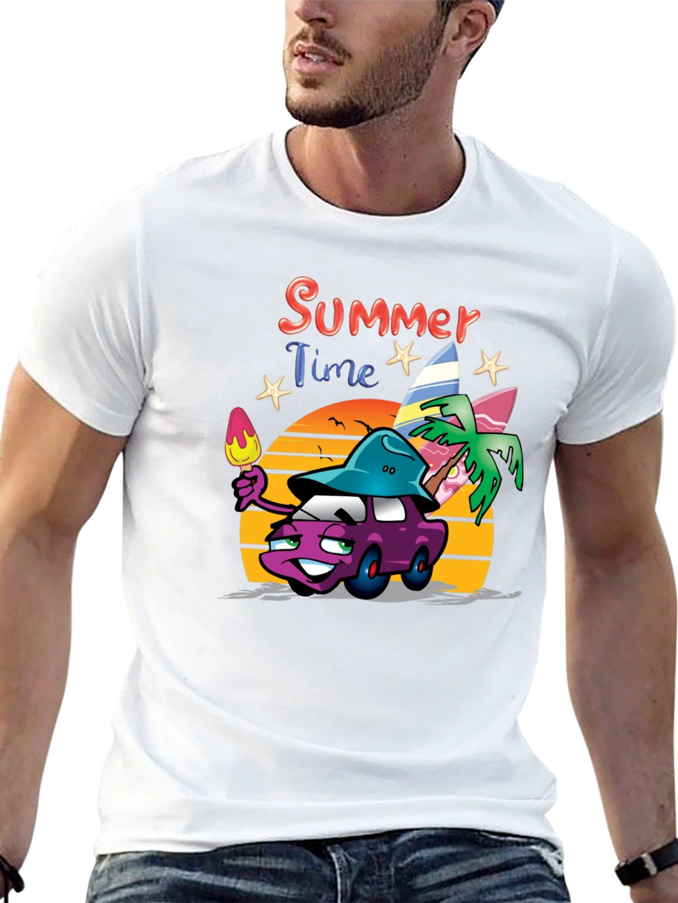 Summer Time Car T-Shirt