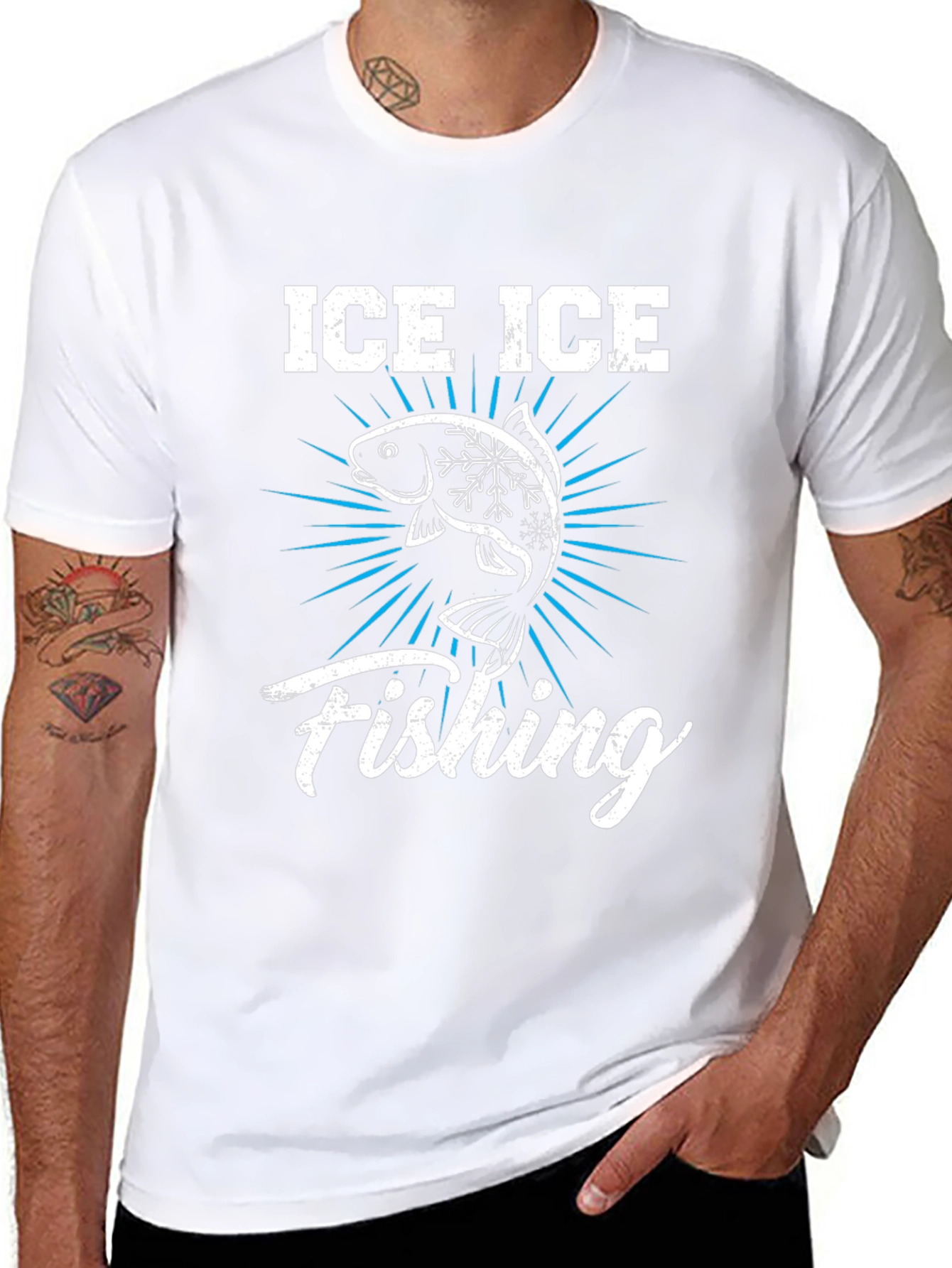 Ice Ice Fishing T-Shirt