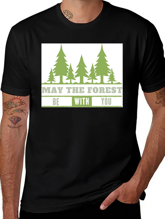 Forest Graphic T-Shirt - May the Forest Be With You