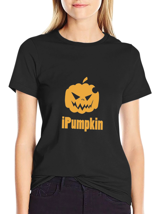 iPumpkin Graphic Tee - Halloween Fun!