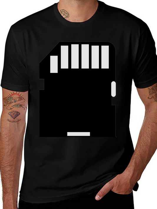 SD Card T-Shirt - Data Storage Geek Tee