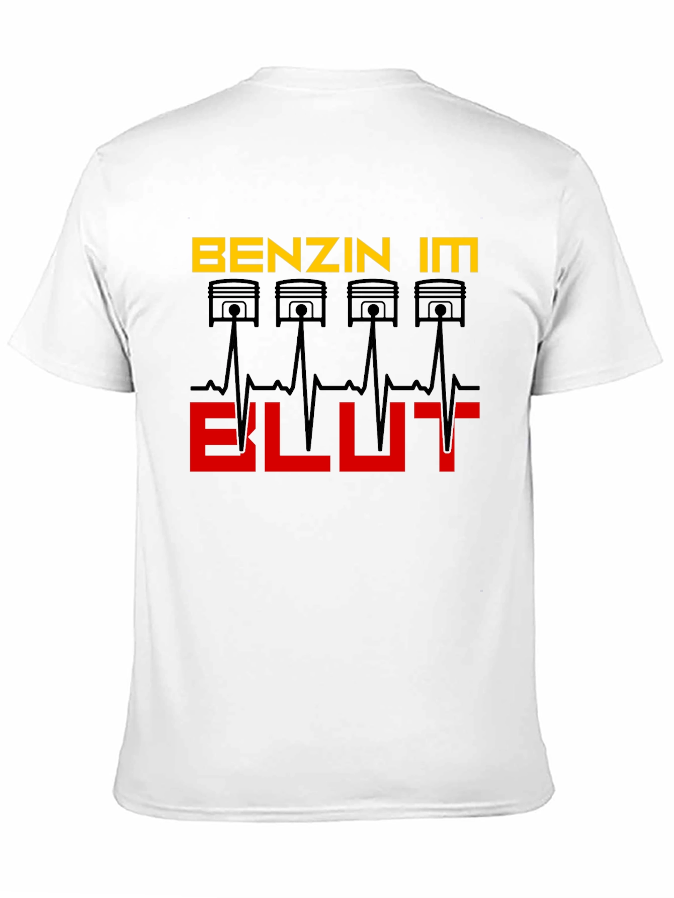 Benzin Im Blut T-Shirt - Automotive Enthusiast Design