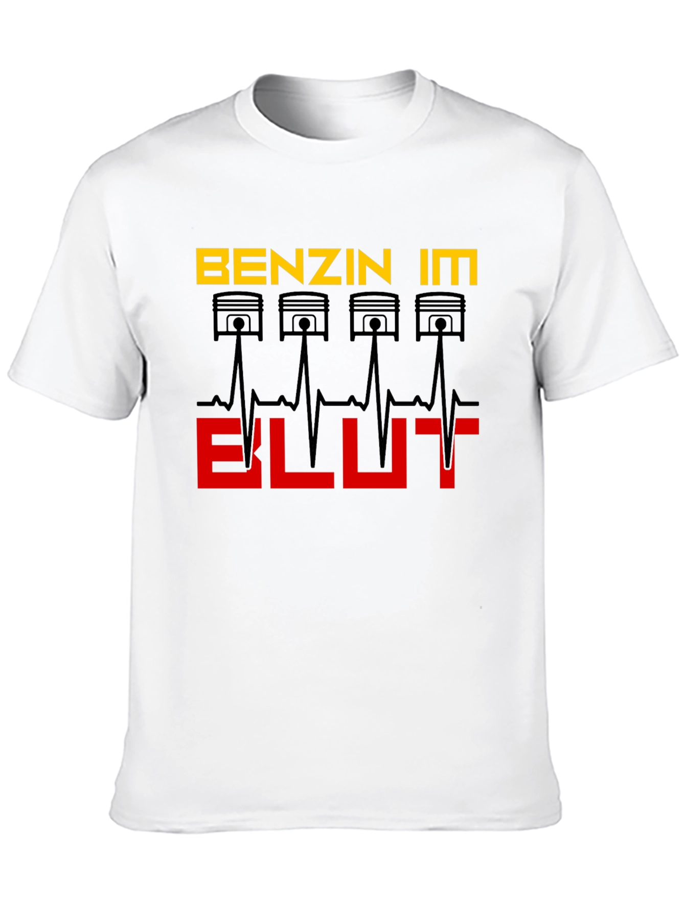 Benzin Im Blut T-Shirt - Automotive Enthusiast Design