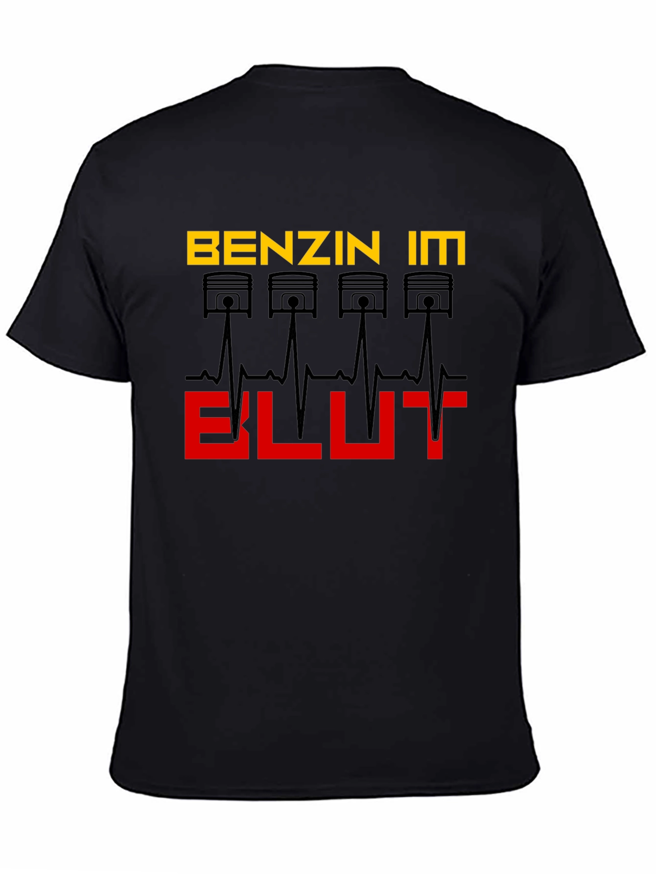 Benzin Im Blut T-Shirt - Automotive Enthusiast Design