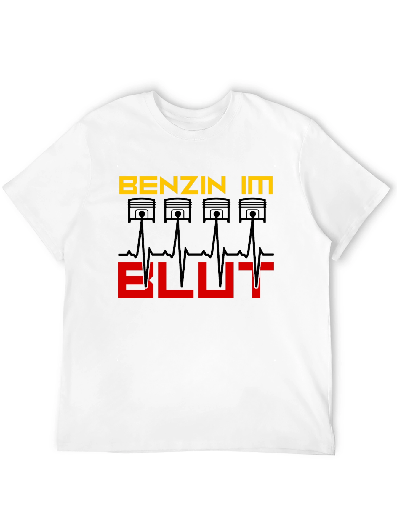 Benzin Im Blut T-Shirt - Automotive Enthusiast Design