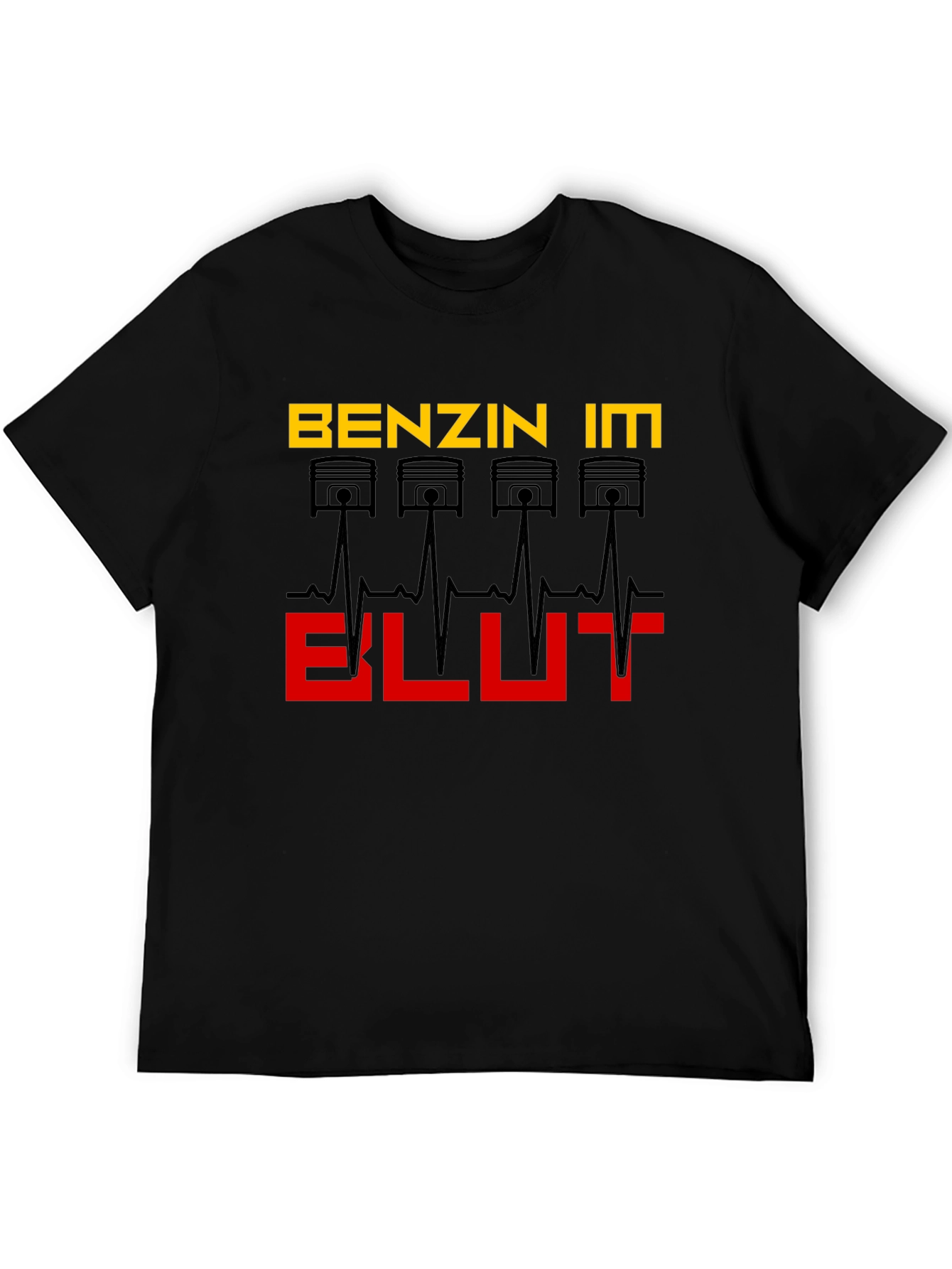 Benzin Im Blut T-Shirt - Automotive Enthusiast Design