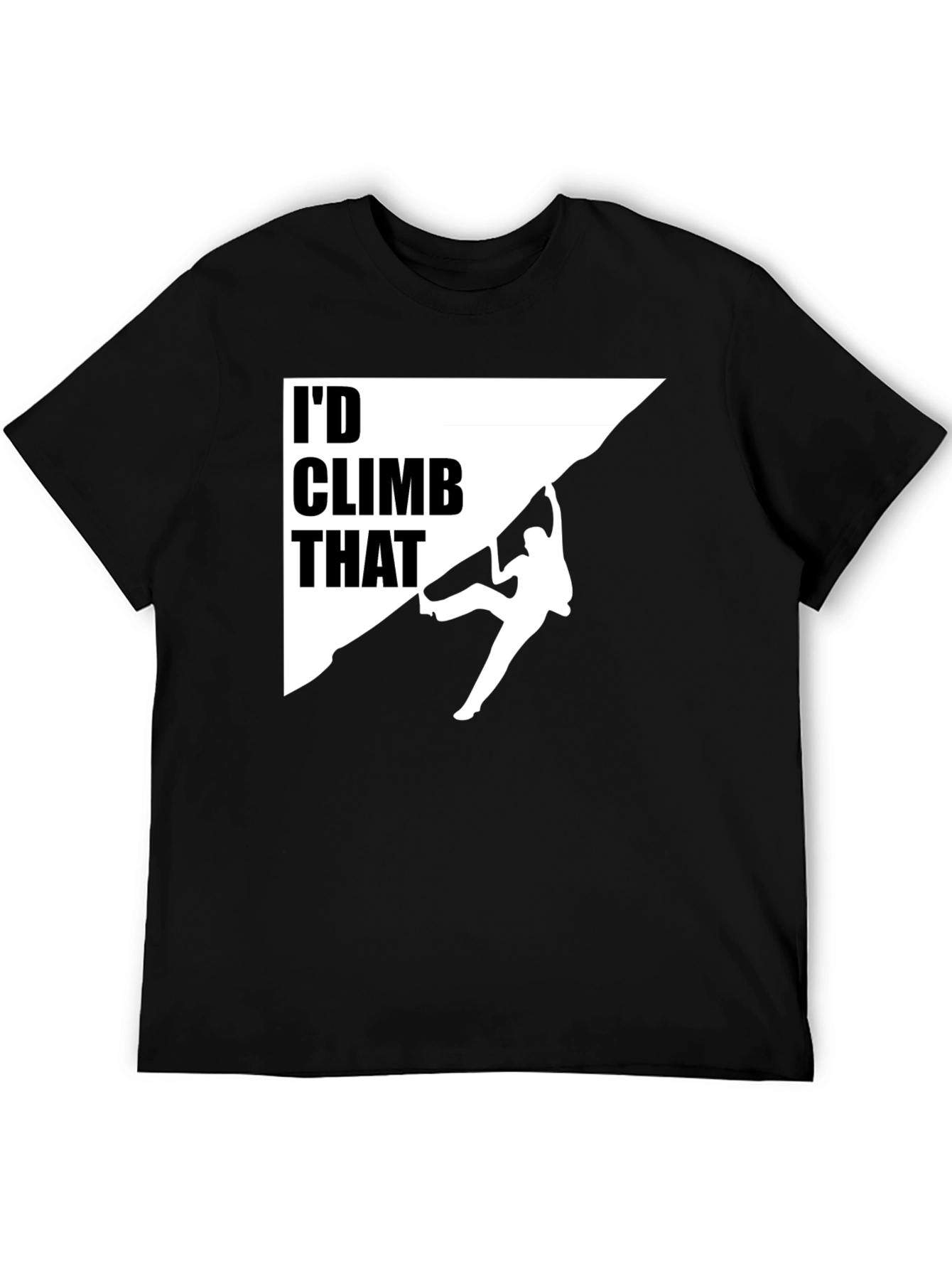 Id Climb That Graphic Tee - Rock Climbing Shirt