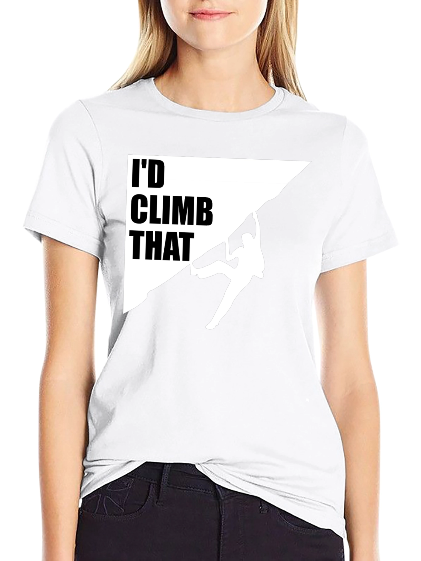 Id Climb That Graphic Tee - Rock Climbing Shirt