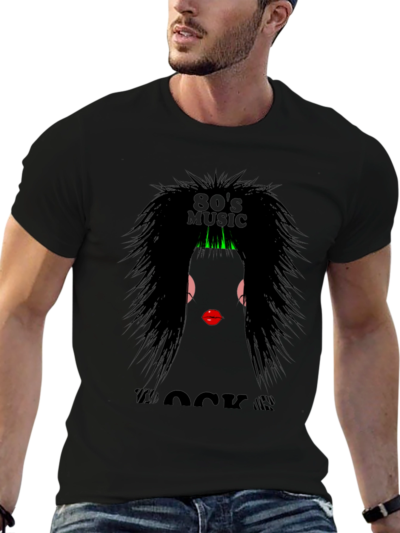 80s Rock Music T-Shirt - Retro Style
