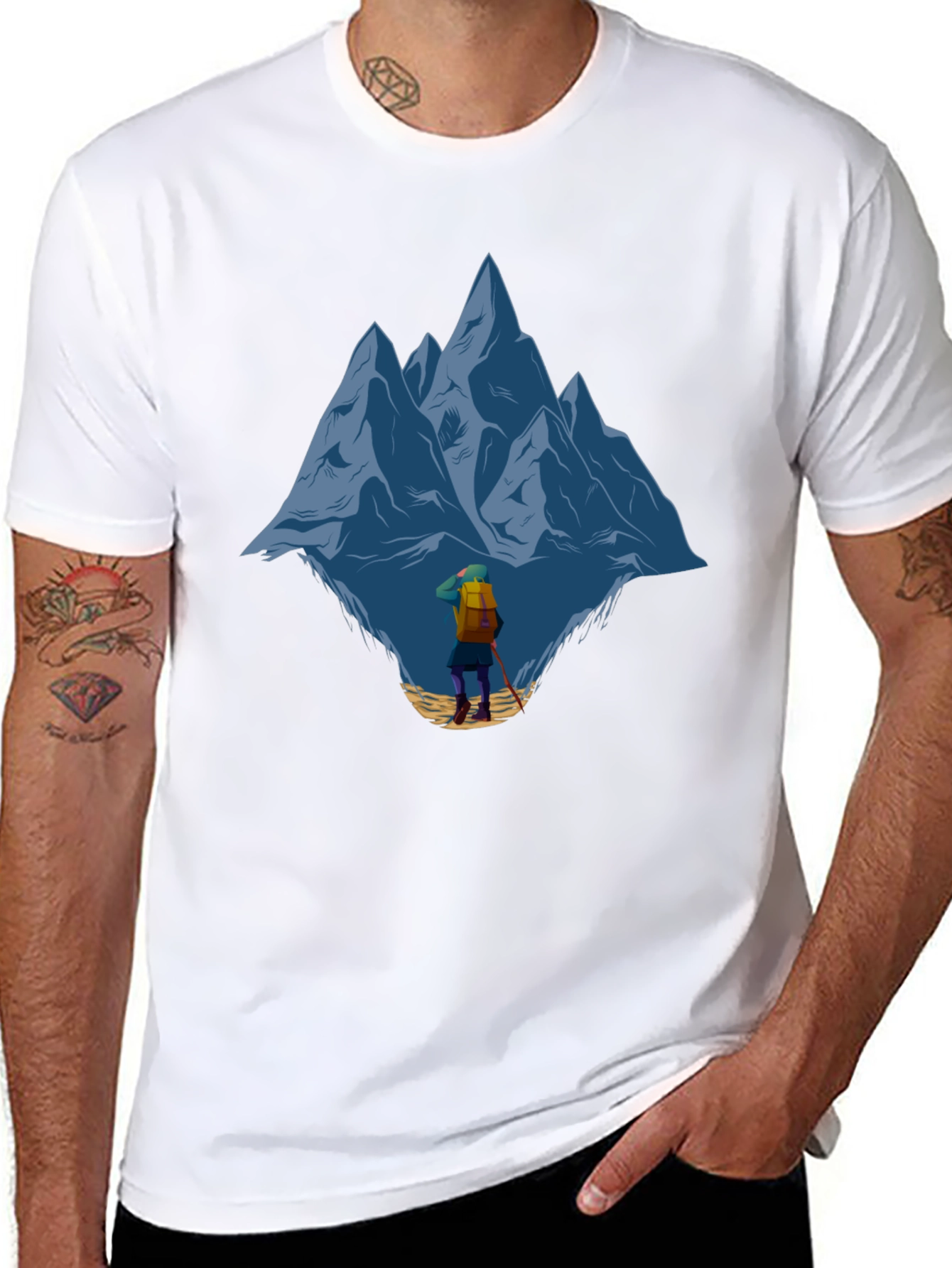 Mountain Adventure Tee - Hikers Peak Design