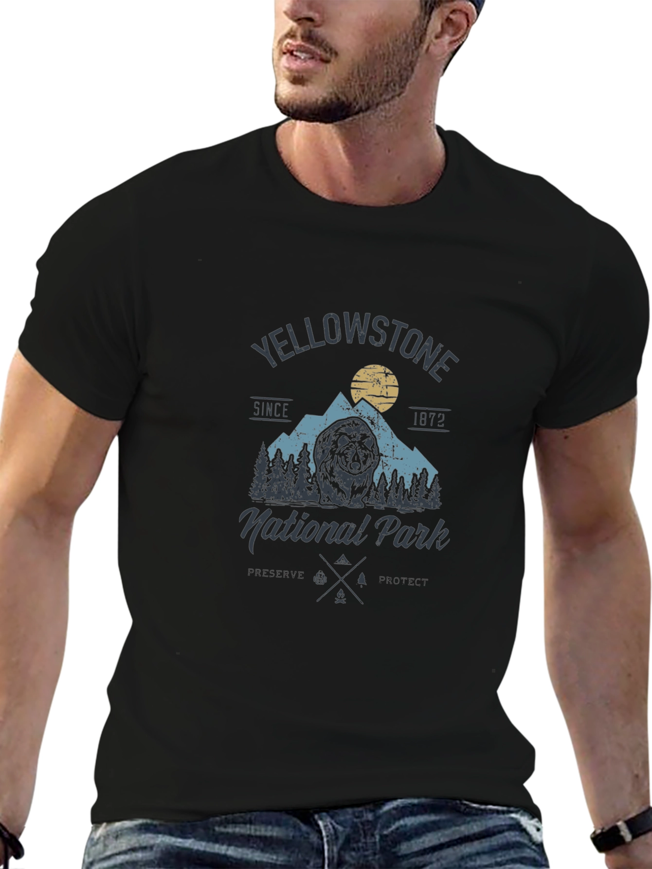 Yellowstone National Park Graphic T-Shirt