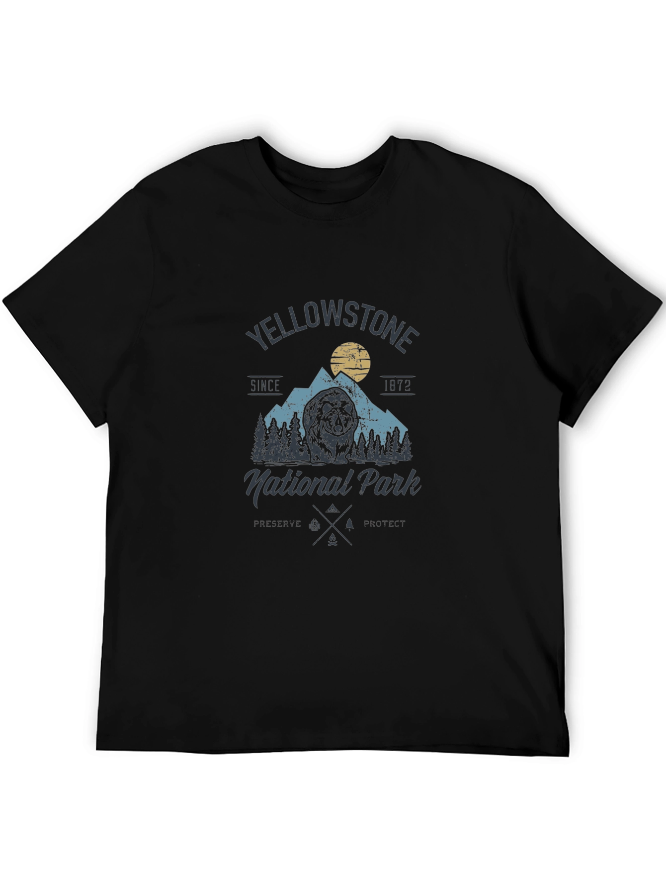 Yellowstone National Park Graphic T-Shirt