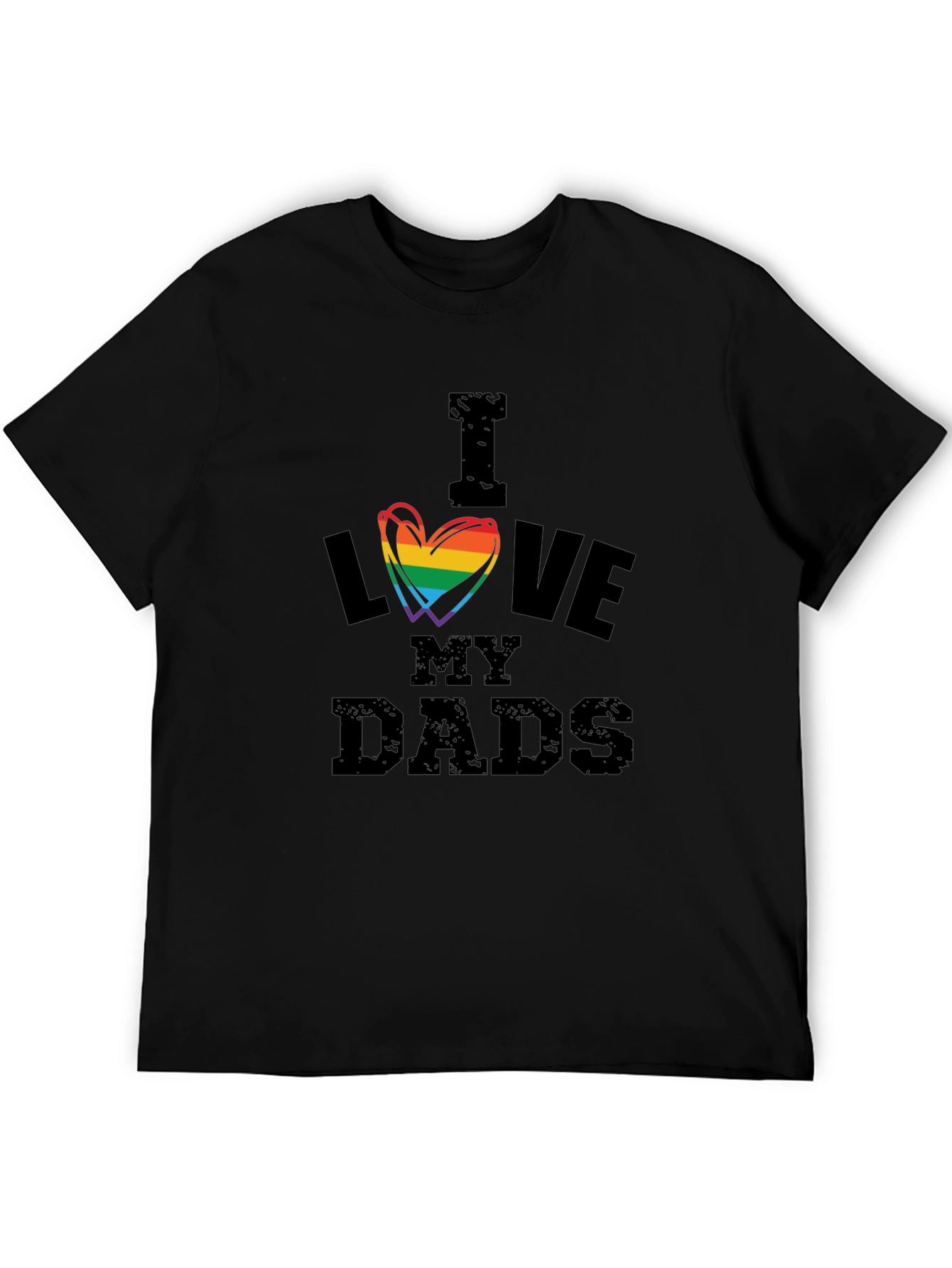 I Love My Dads LGBT Pride T-Shirt