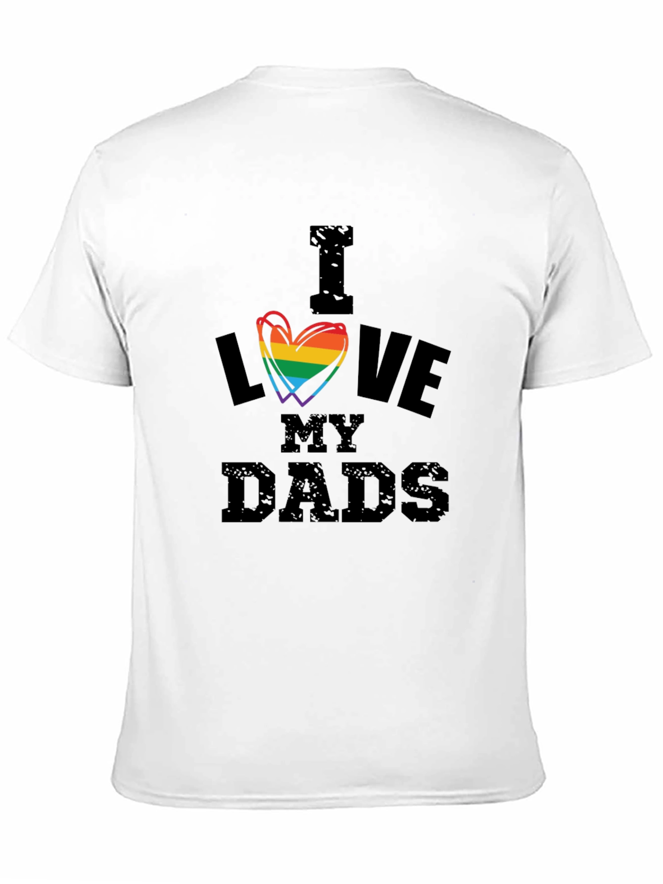 I Love My Dads LGBT Pride T-Shirt